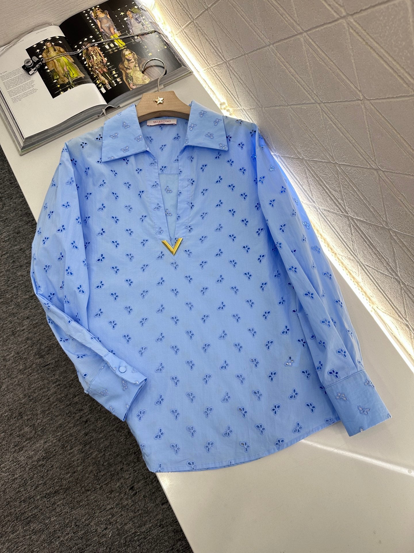 V*♥2025 new products Shirt and shorts set