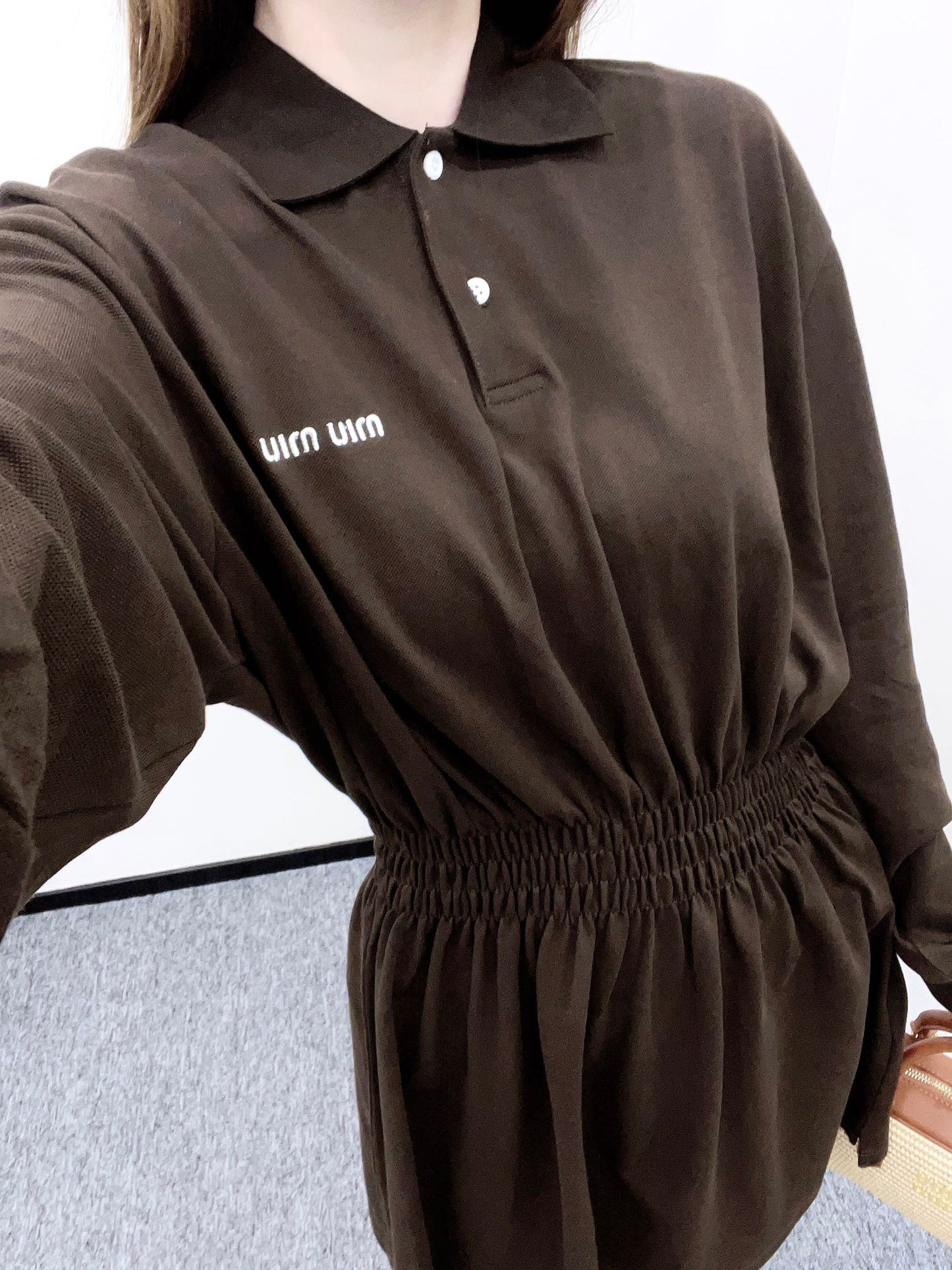 Mi*mi*♥2025 new products Short-sleeved dress