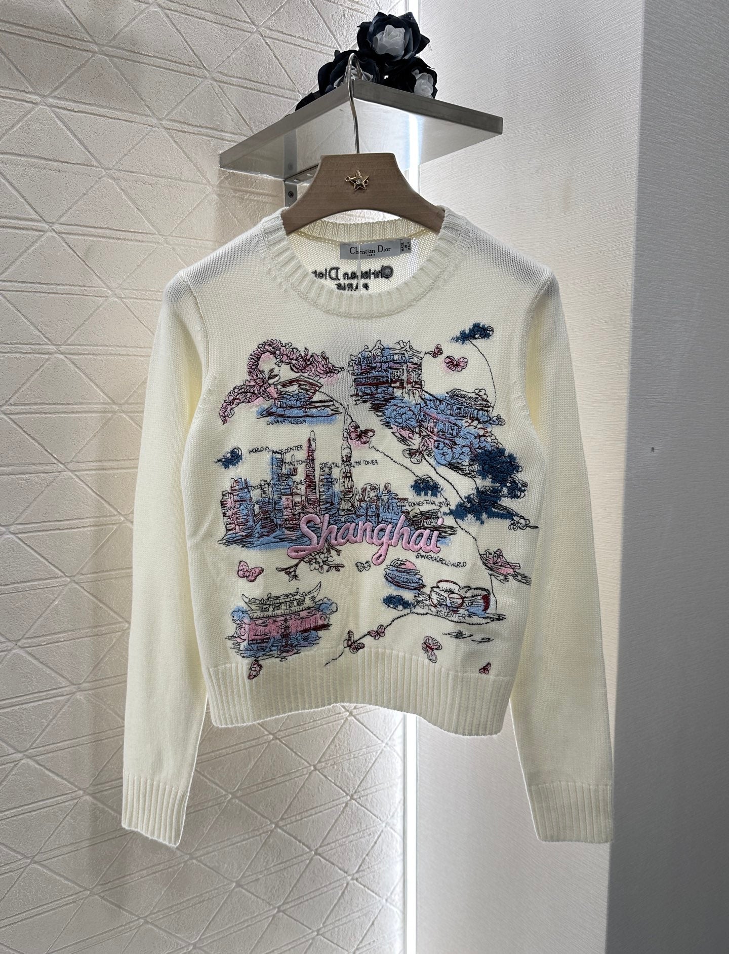 D*♥2025 new products Embroidered sweater
