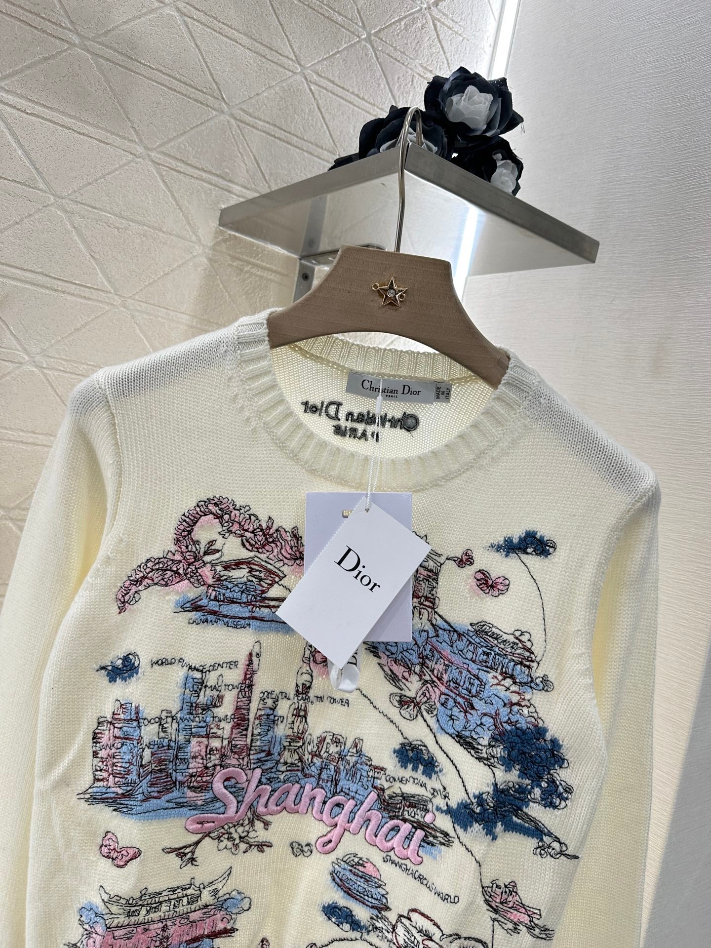 D*♥2025 new products Embroidered sweater