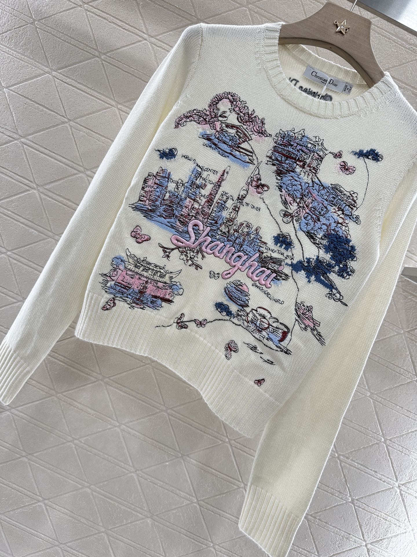 D*♥2025 new products Embroidered sweater