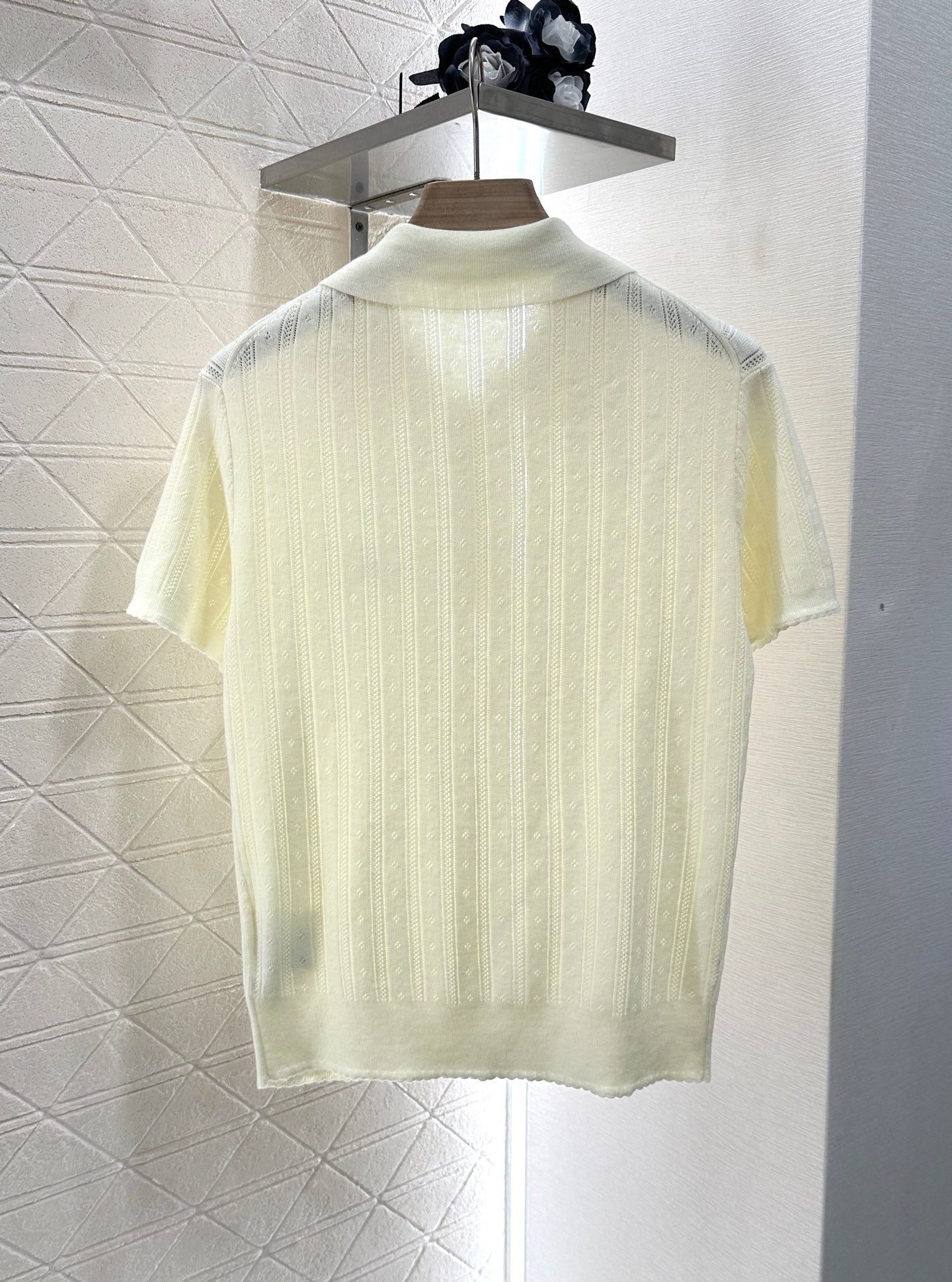 Mi*mi*♥2025 new products Knitted short sleeves