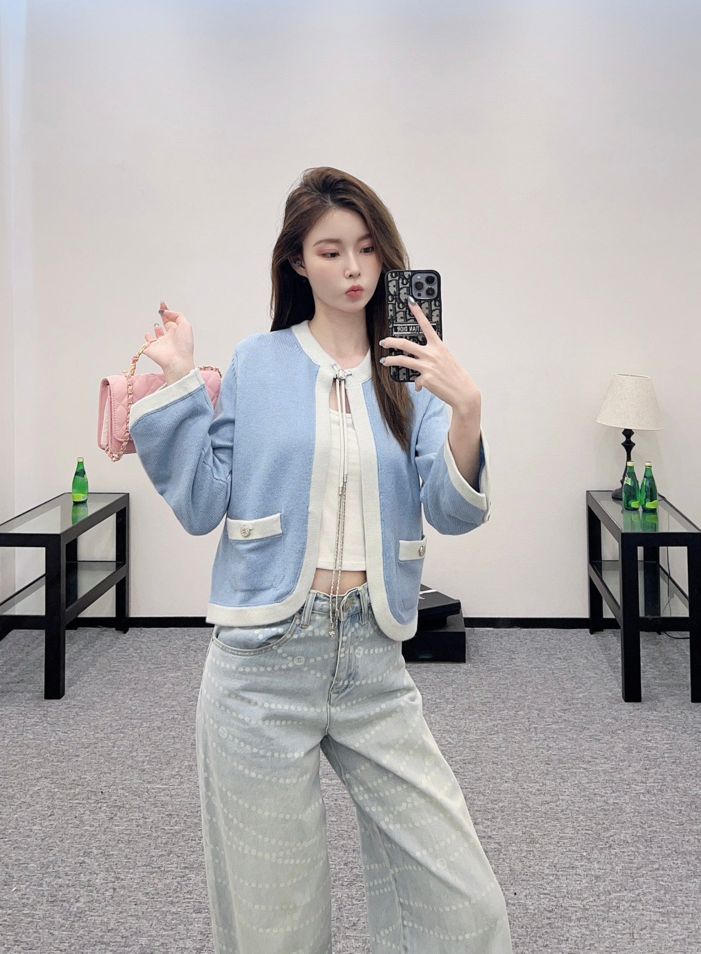 C*♥2025 new products Knitted cardigan