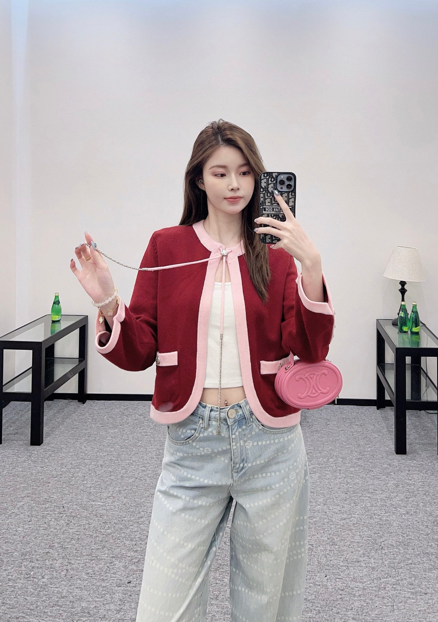 C*♥2025 new products Knitted cardigan