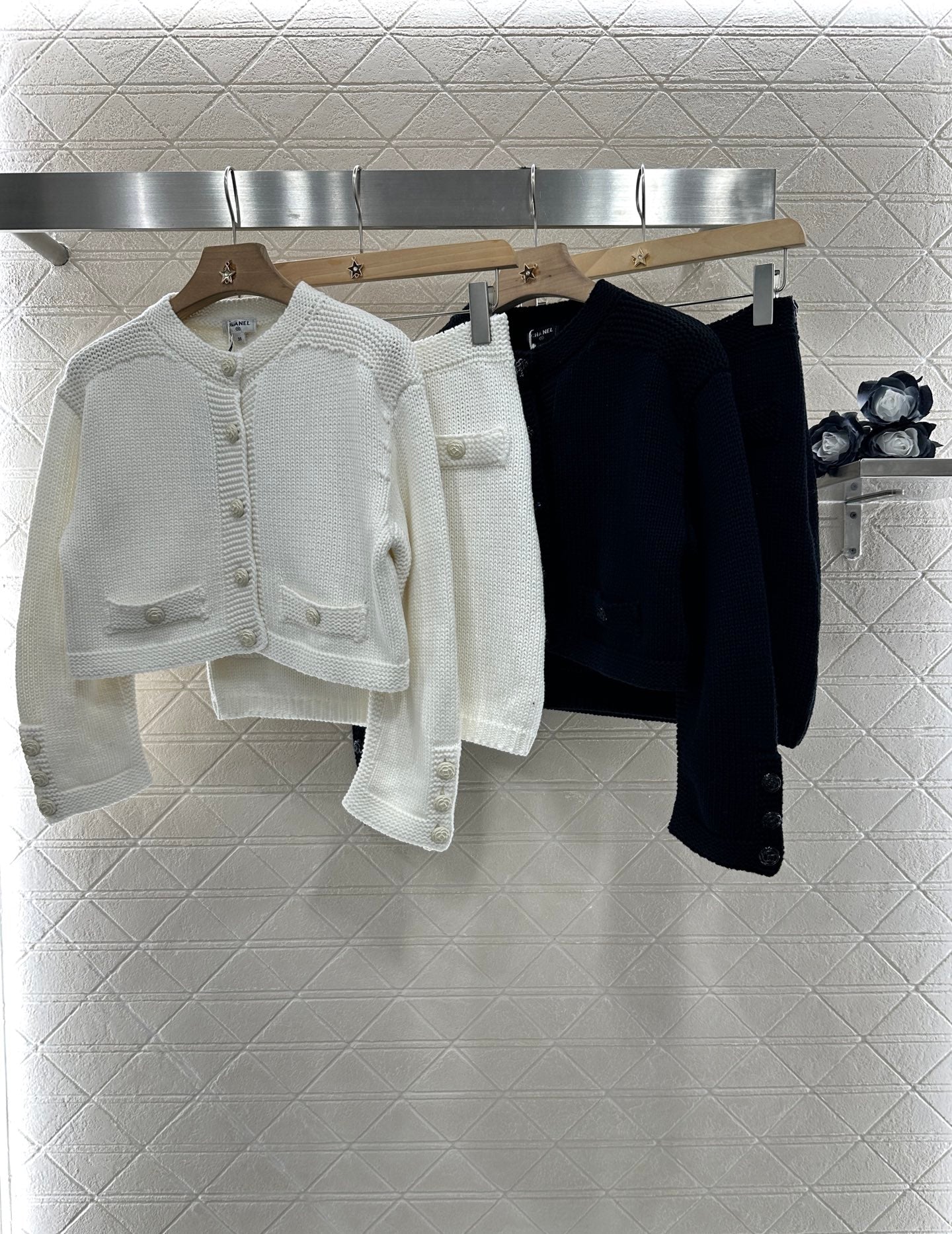 ♥C*♥2025 new products Cardigan and skirt set