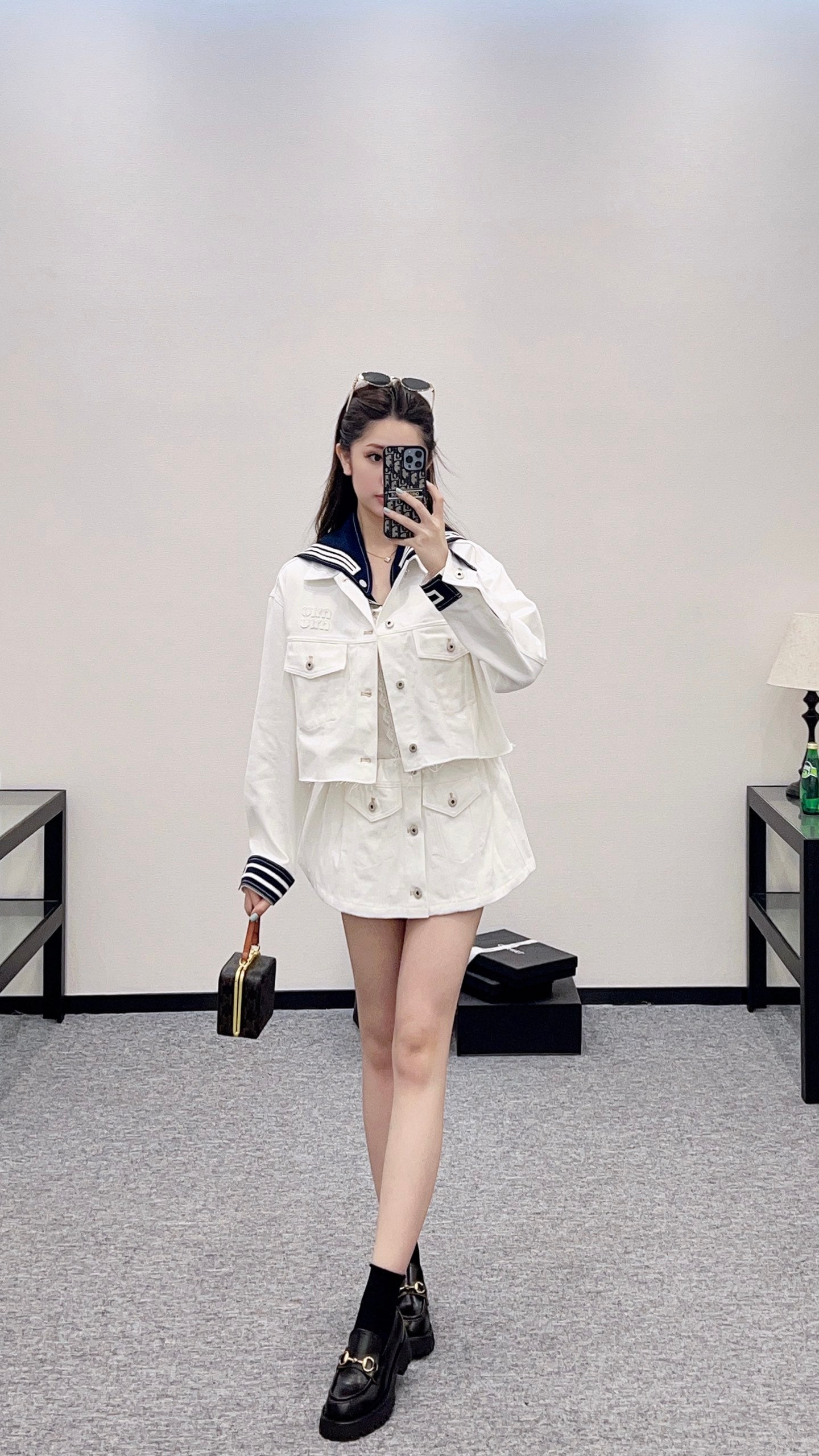 Mi*mi*♥2025 new products Jacket and skirt set