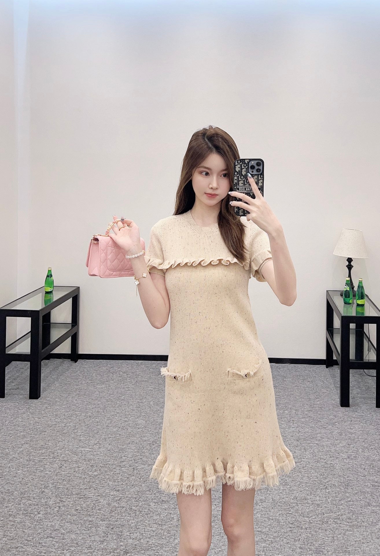 C*♥2025 new products Knitted dress