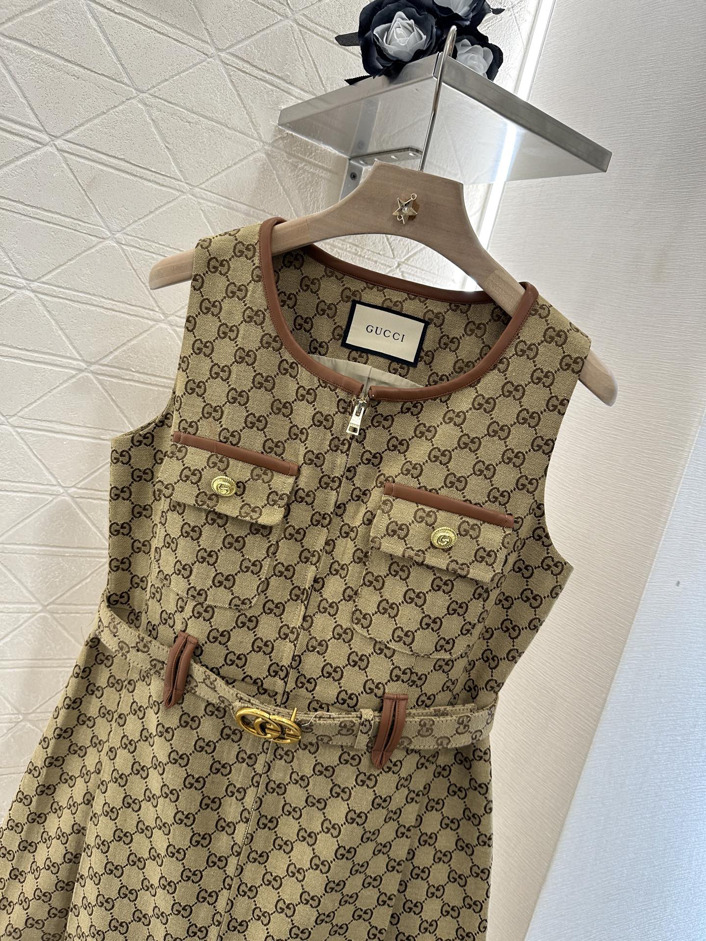 G*♥2025 new product Belt vest dress