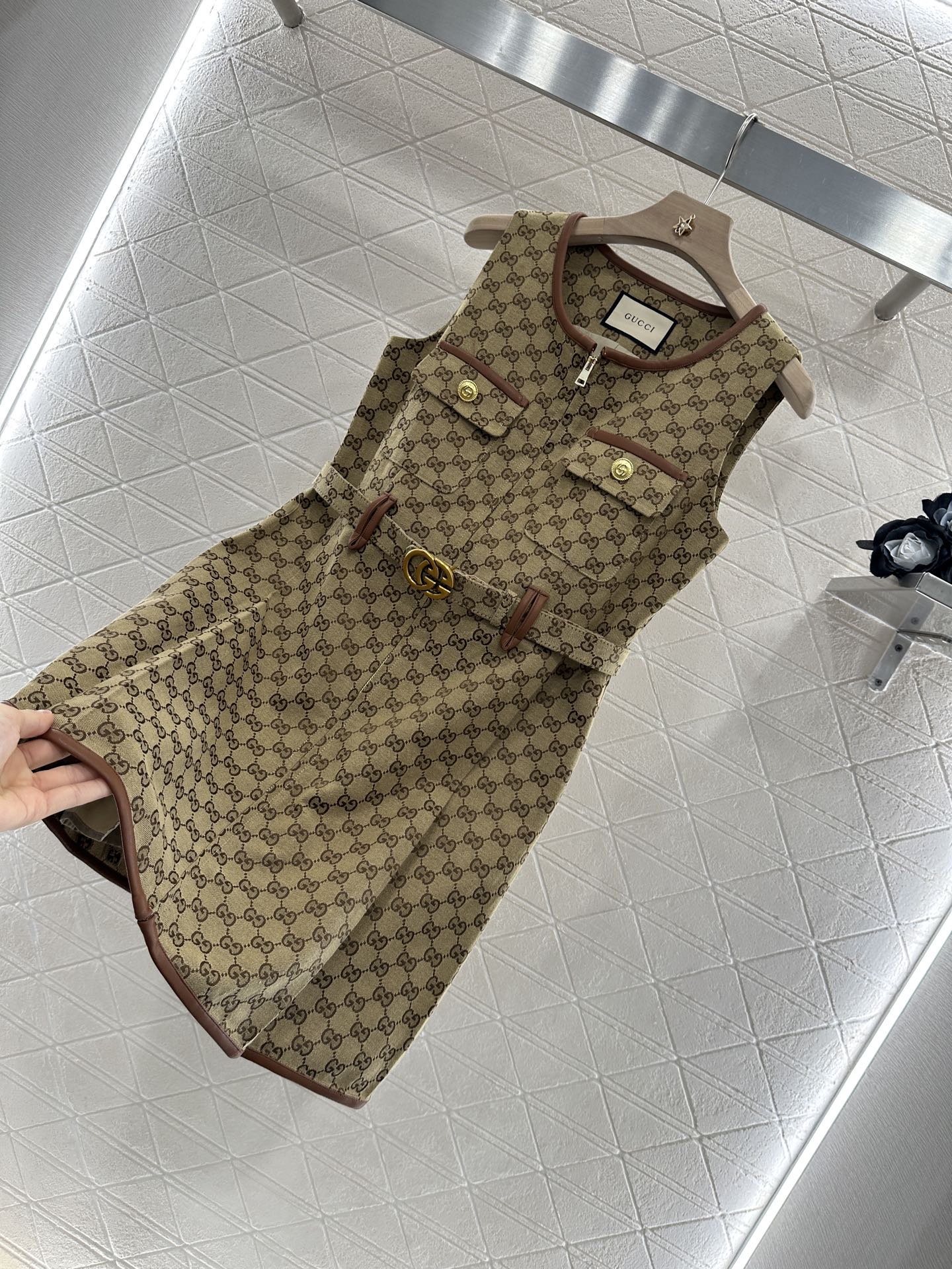 G*♥2025 new product Belt vest dress