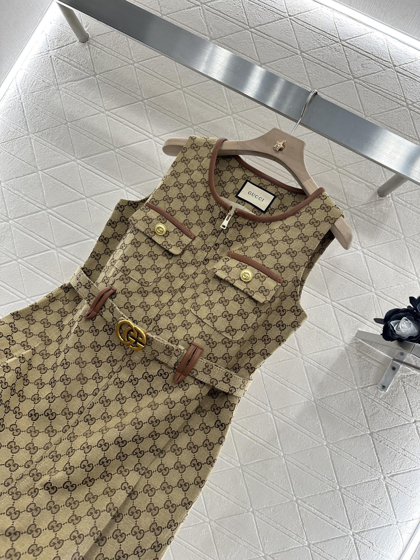 G*♥2025 new product Belt vest dress