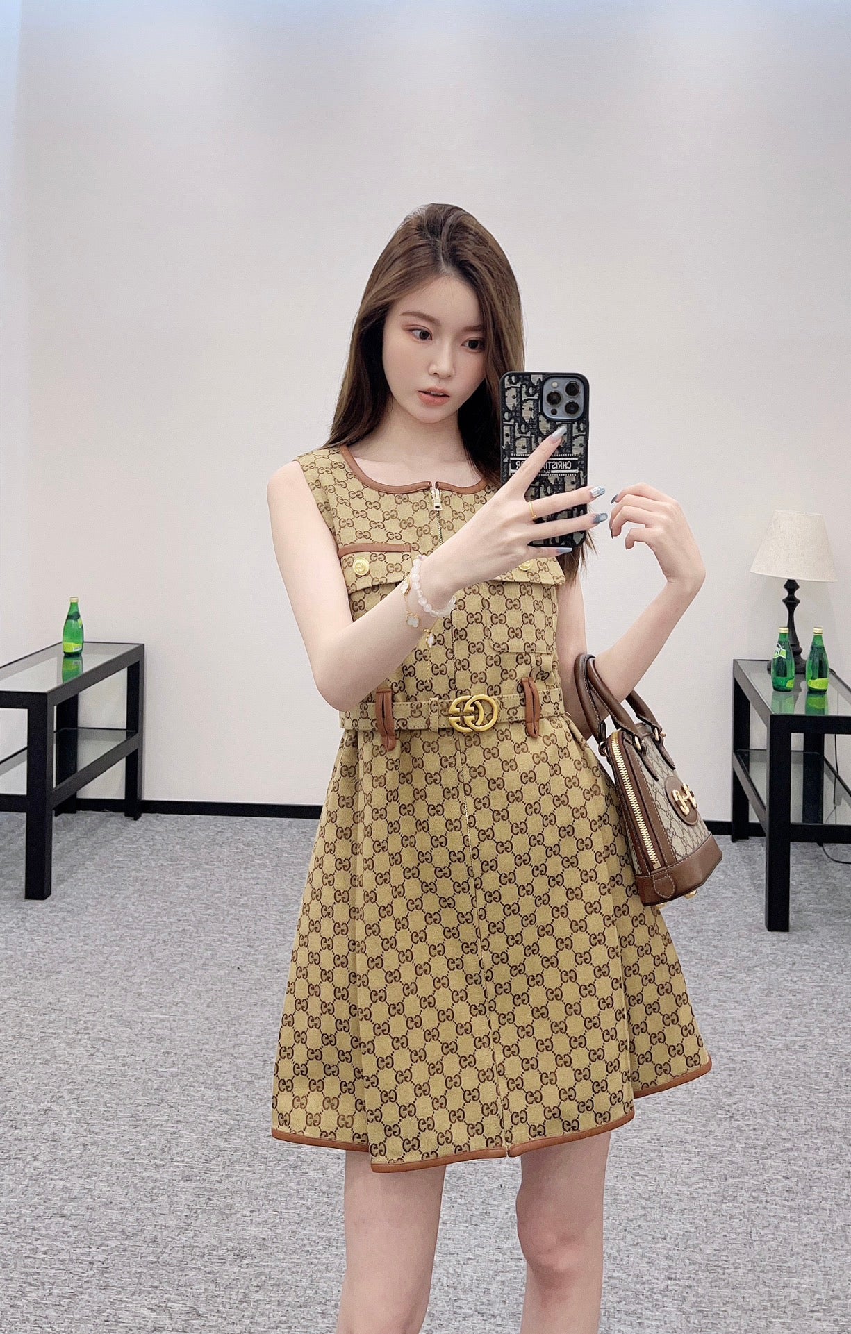 G*♥2025 new product Belt vest dress