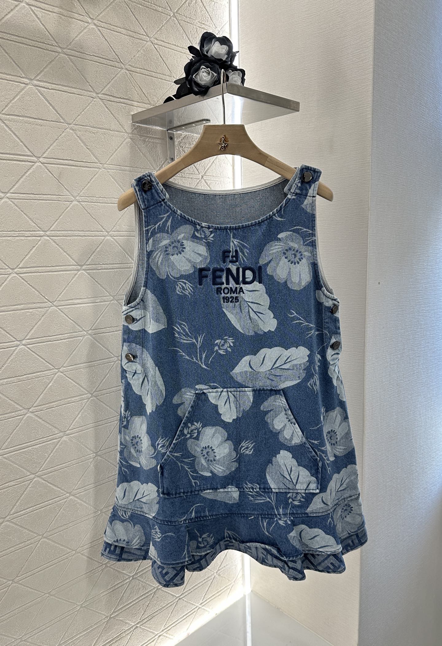 F*♥2025 new product Fishtail vest dress
