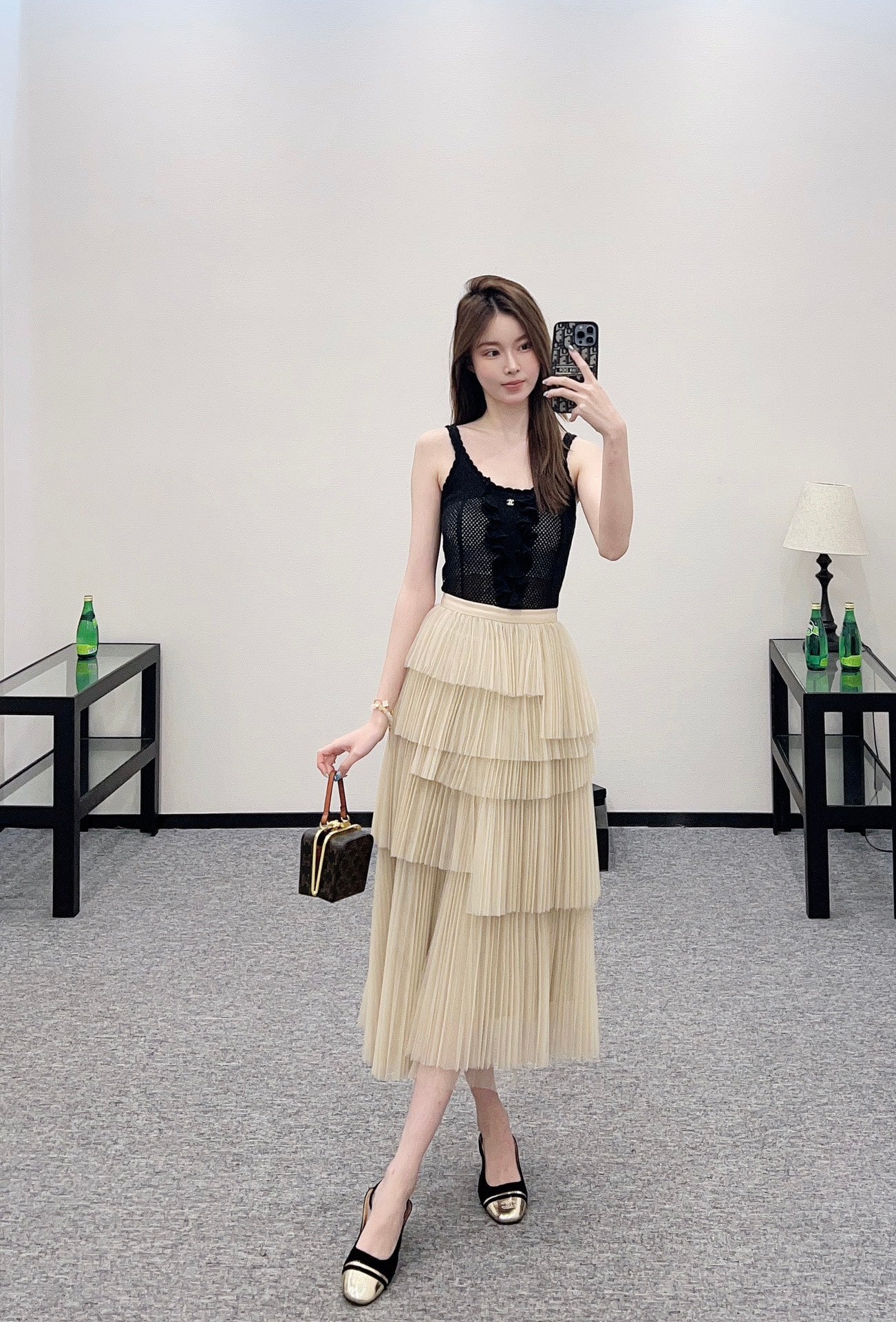 D*♥2025 new product Long tulle skirt