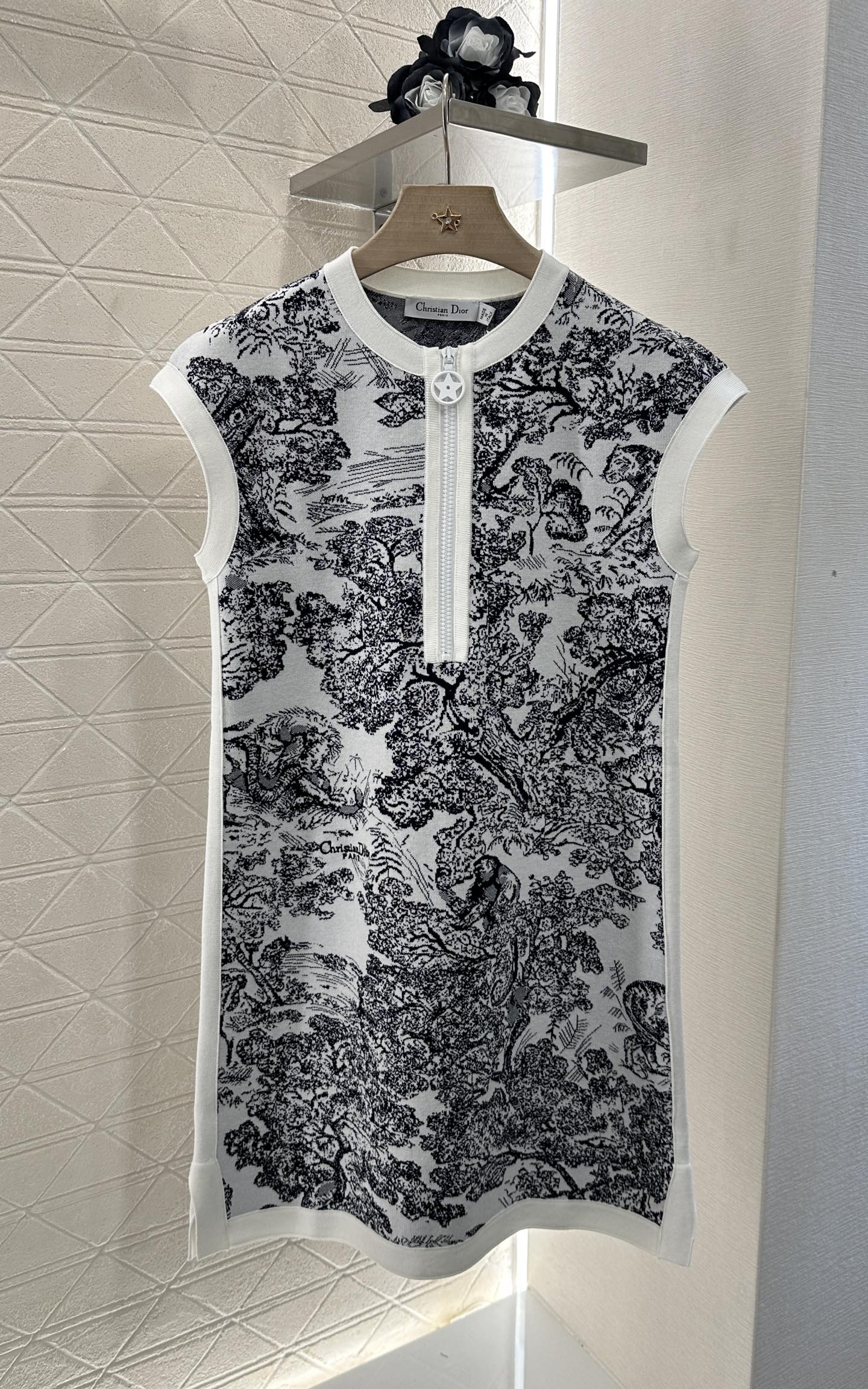 D*♥2024 new product Knitted vest dress