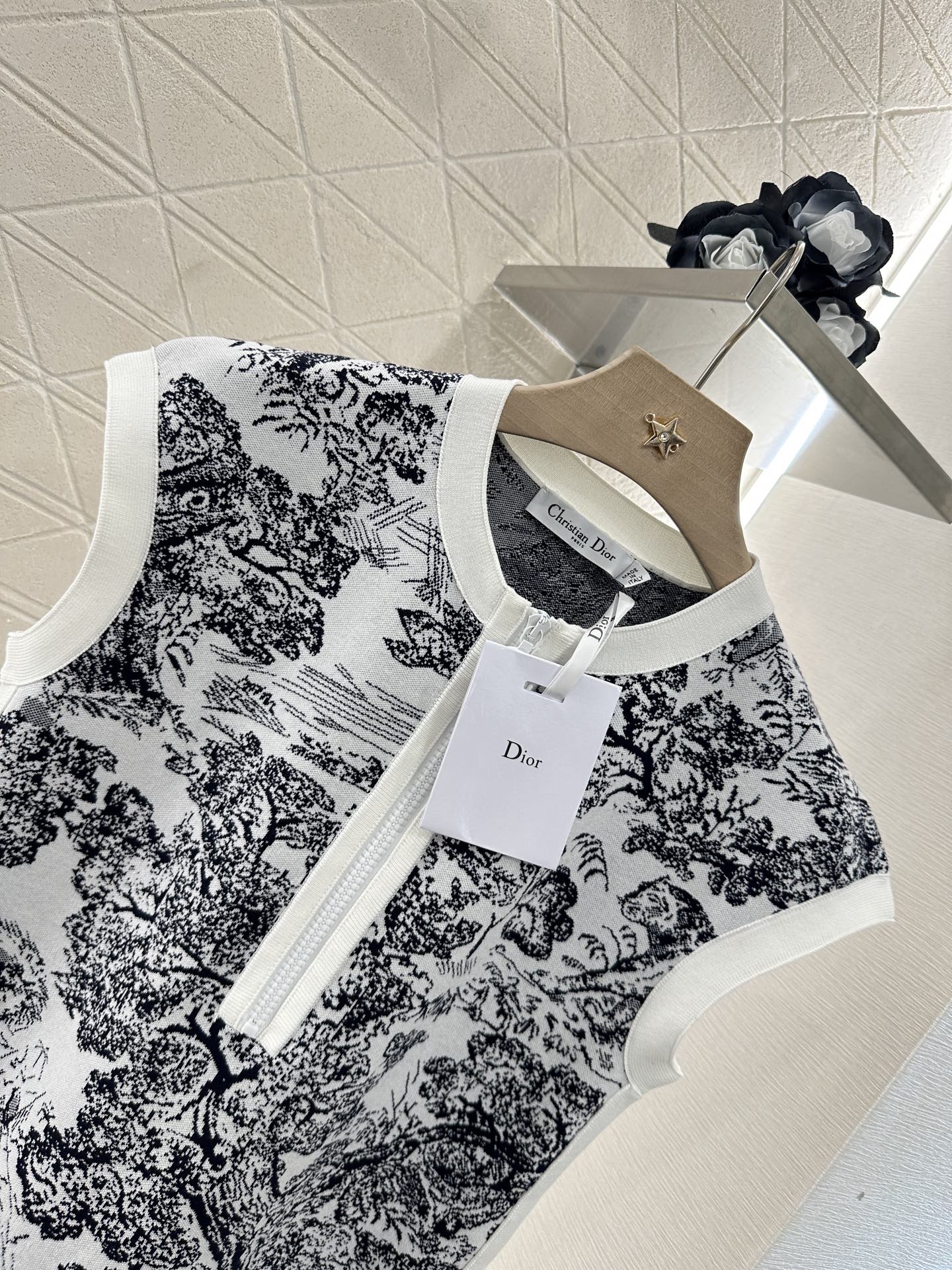 D*♥2024 new product Knitted vest dress