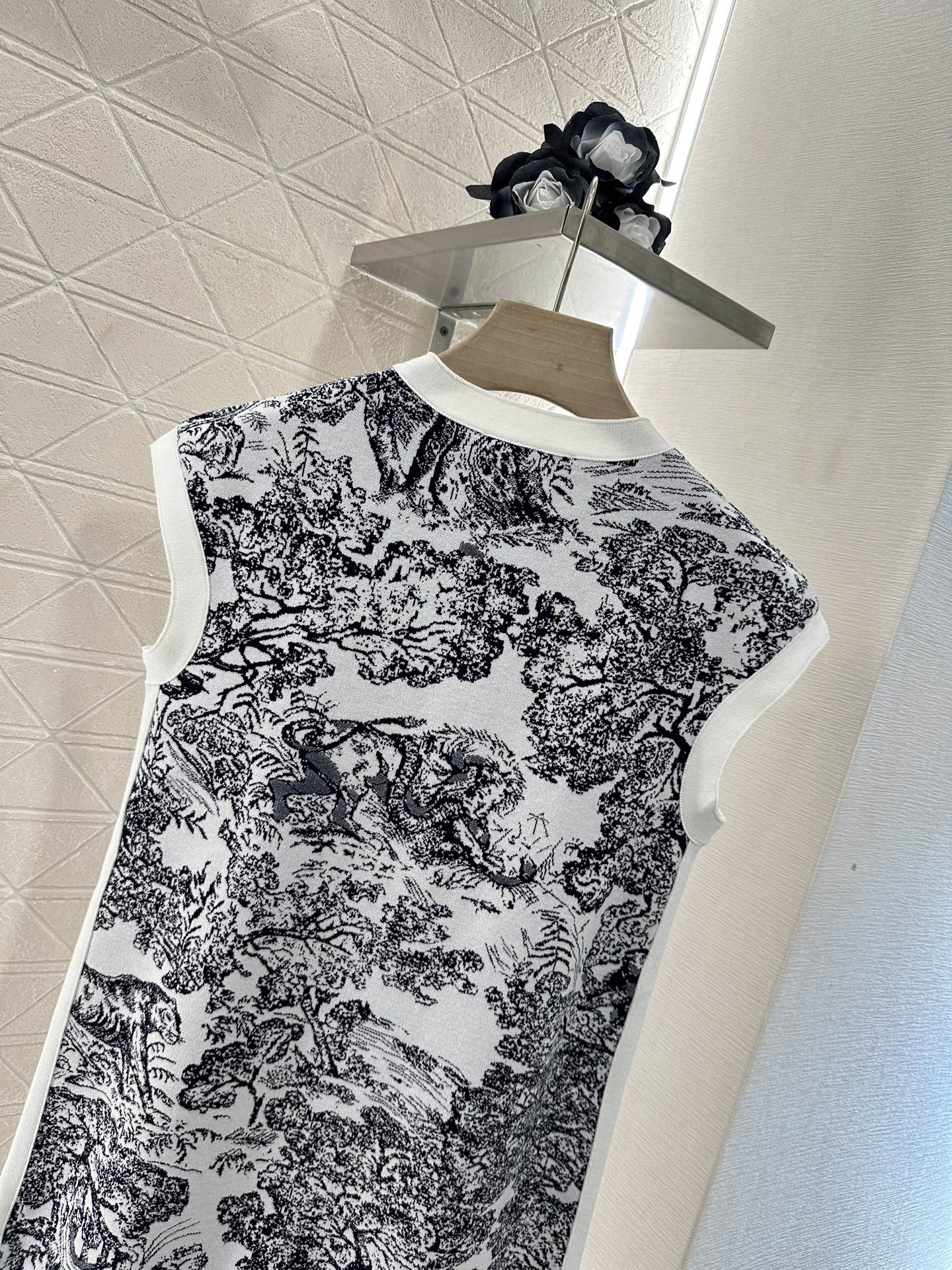 D*♥2024 new product Knitted vest dress