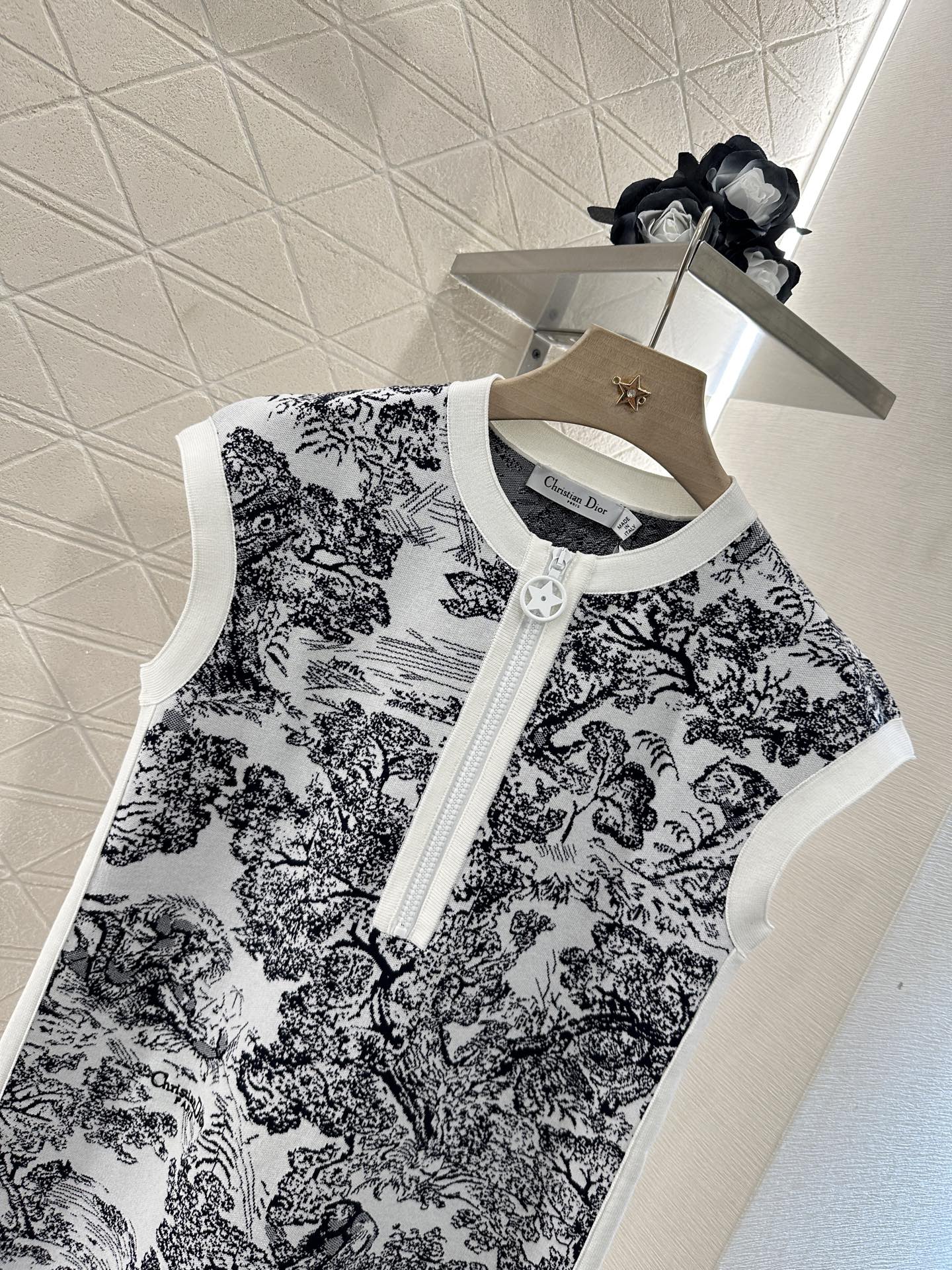D*♥2024 new product Knitted vest dress
