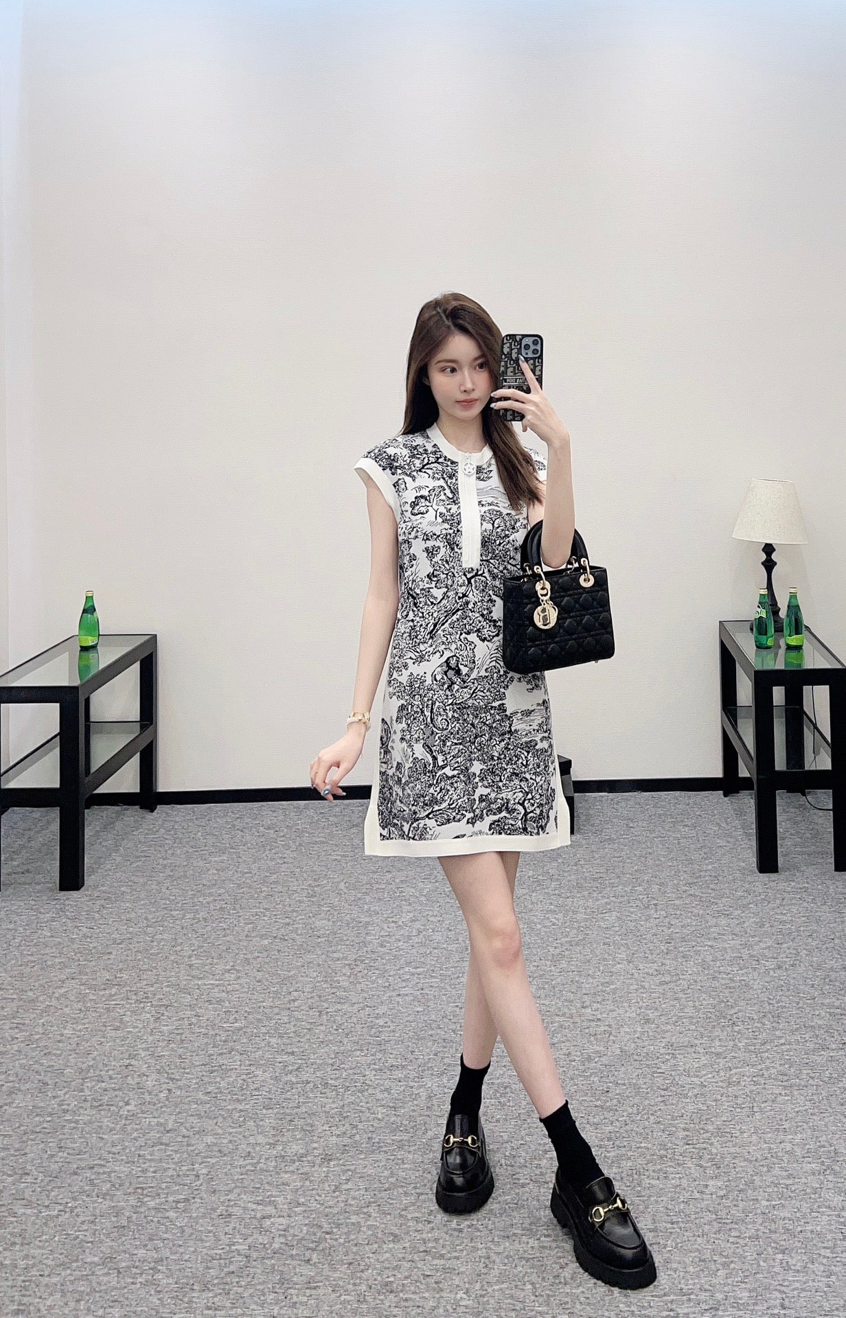 D*♥2024 new product Knitted vest dress