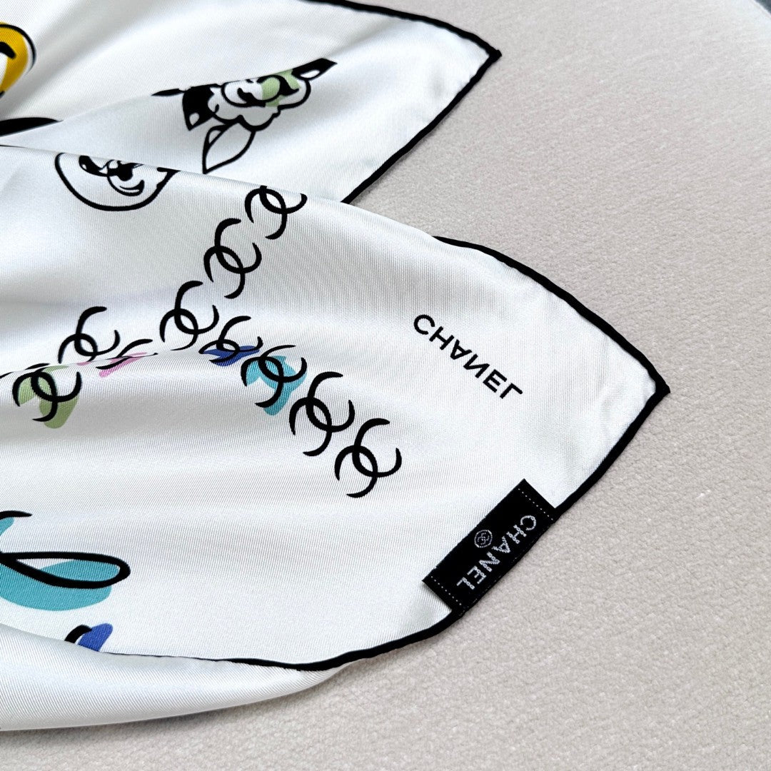 C* New Arrival Silk Scarf Top