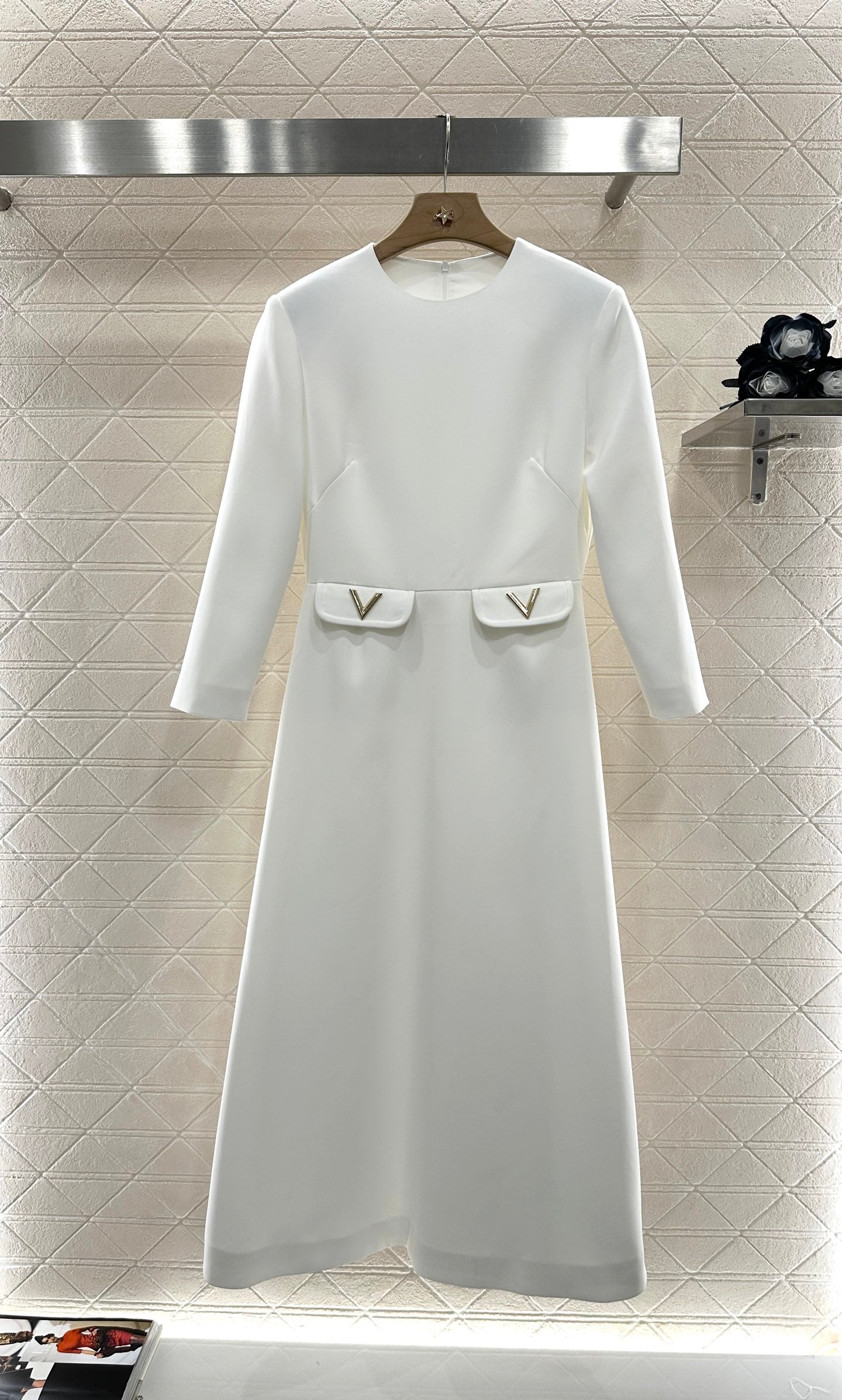 V*♥2025 new product Pocket dress