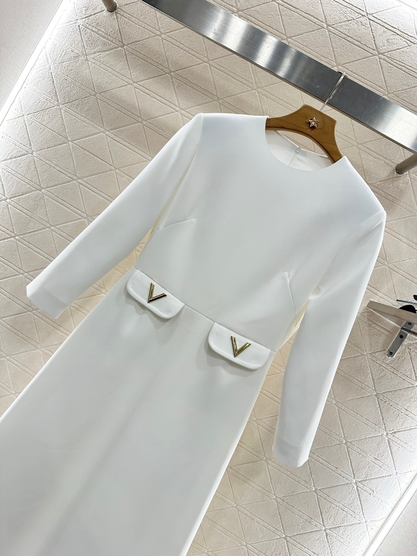 V*♥2025 new product Pocket dress