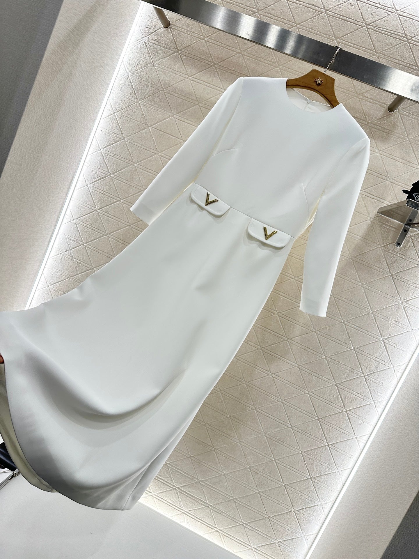 V*♥2025 new product Pocket dress