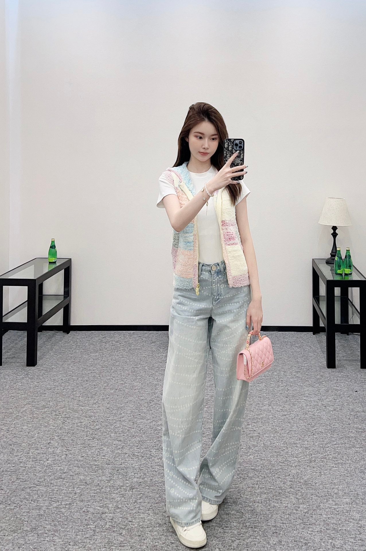 C*♥2025 new product Hooded knitted vest