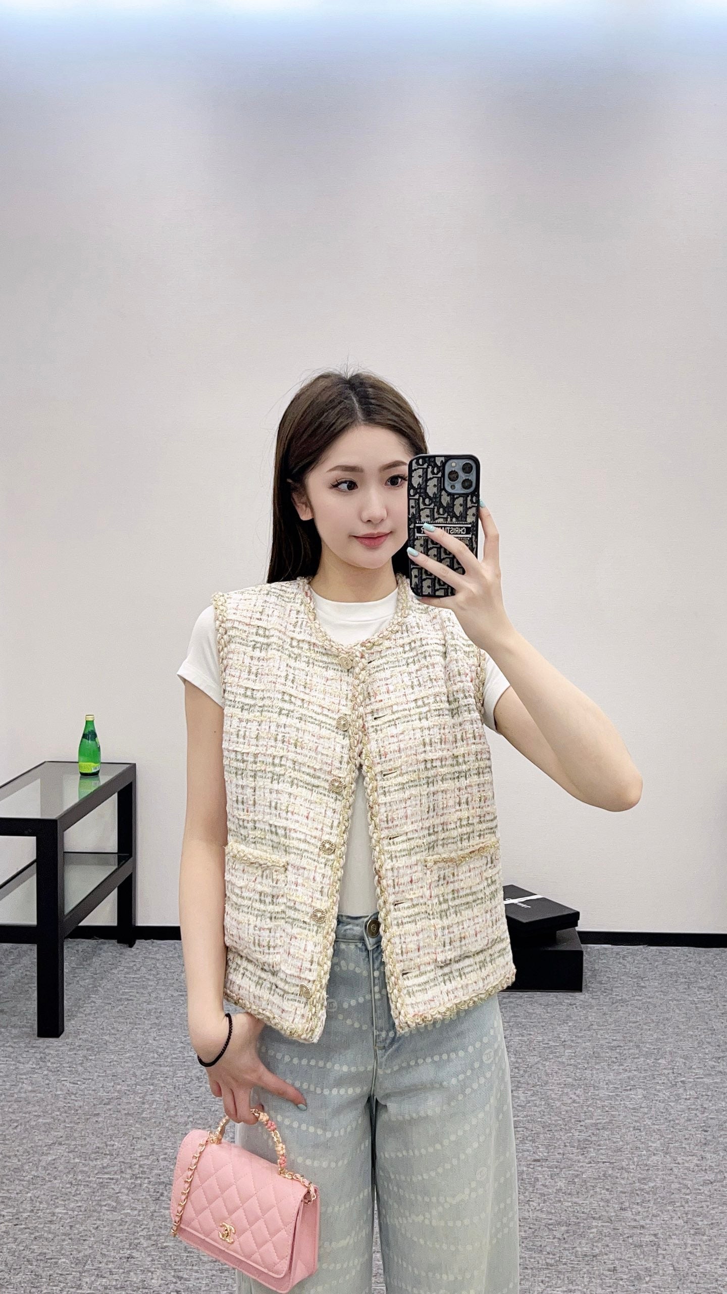 C*♥2025 new product Braided vest