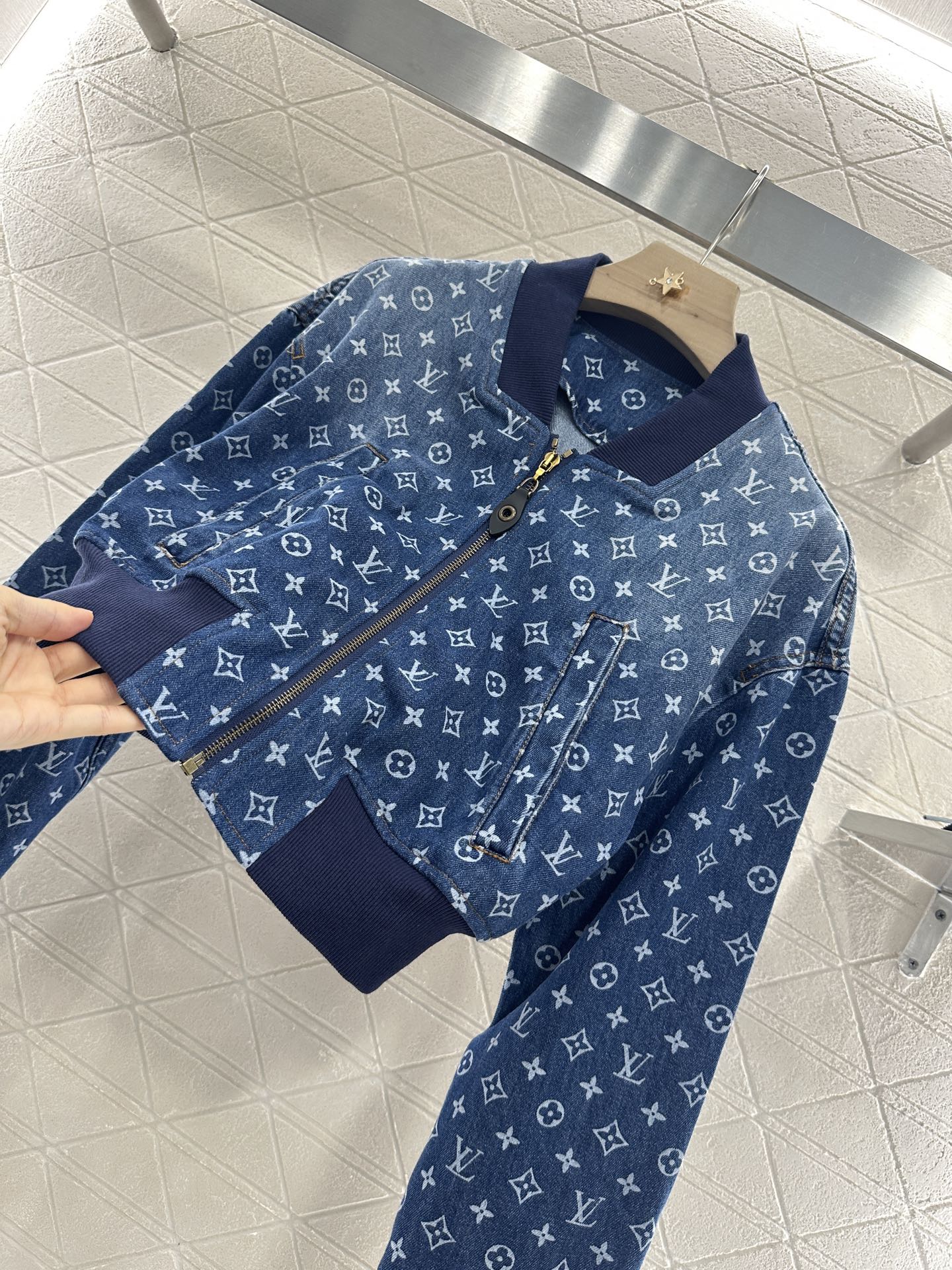 Louis *♥ 2025 new arrivals Denim jacket and skirt set