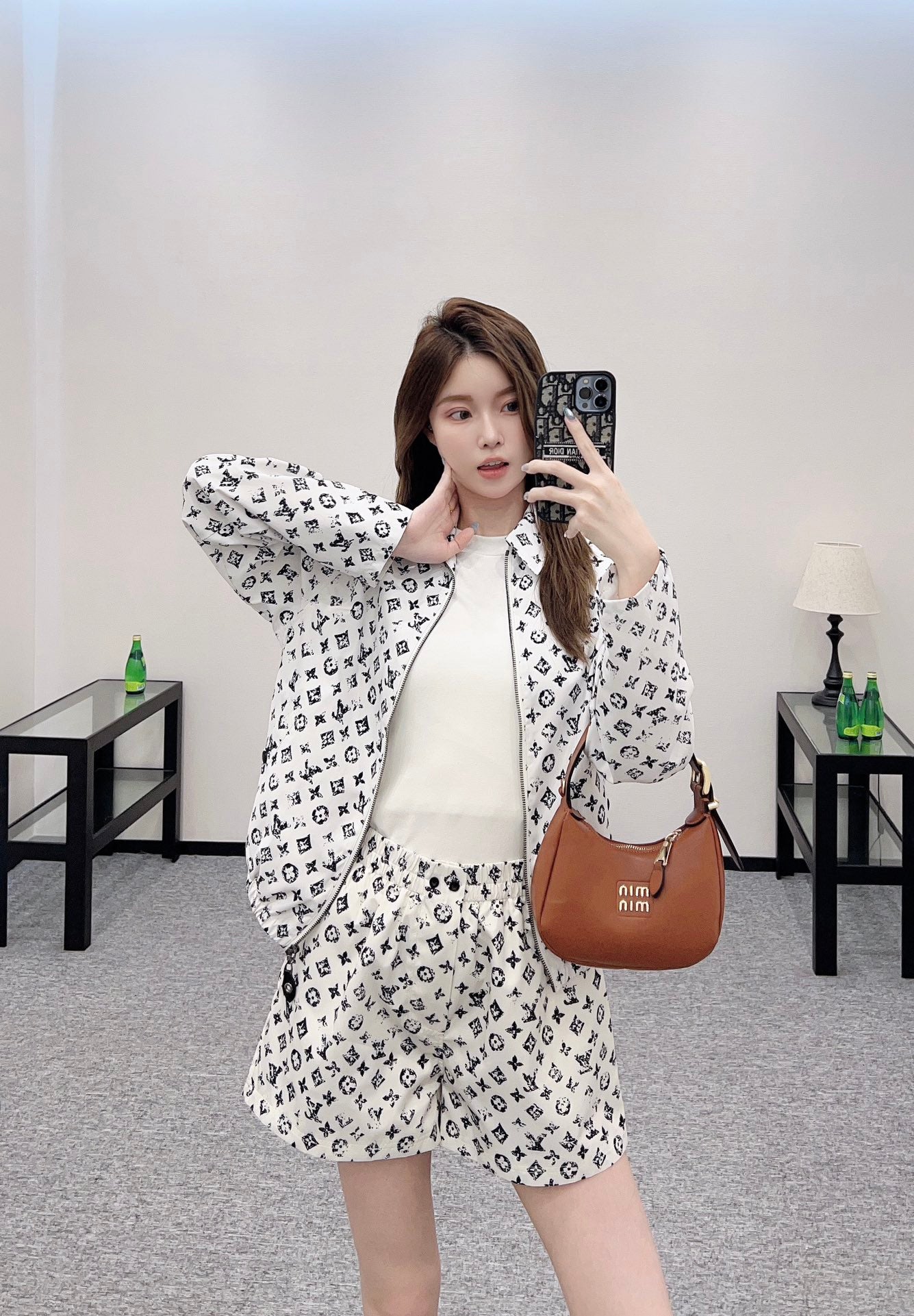 Louis *♥2025 new products Jacket, coat and shorts set