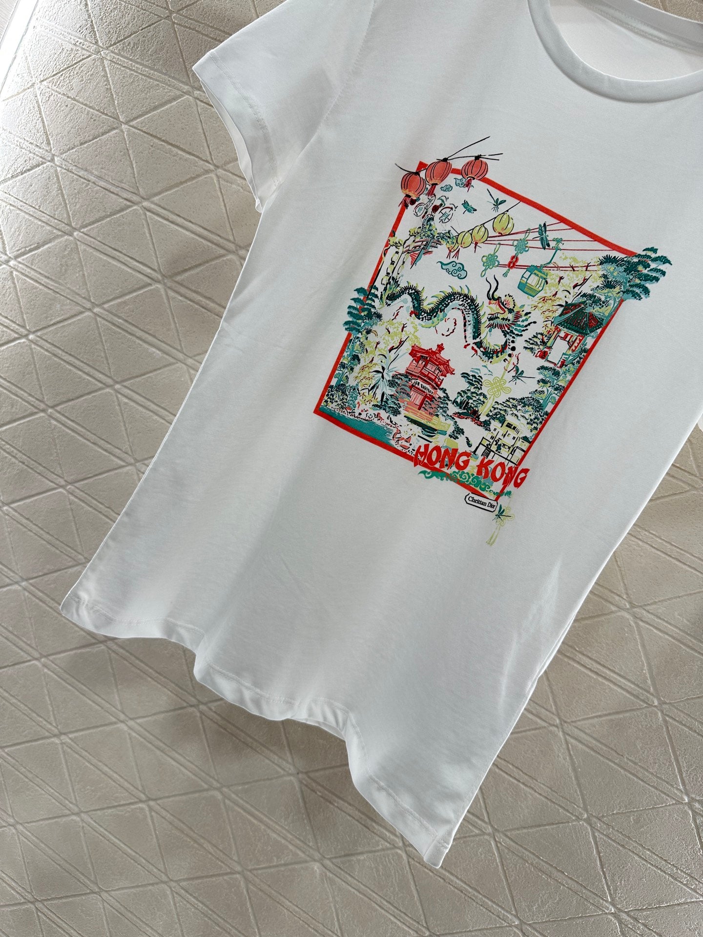 D*♥2025 new product Round neck printed T-shirt