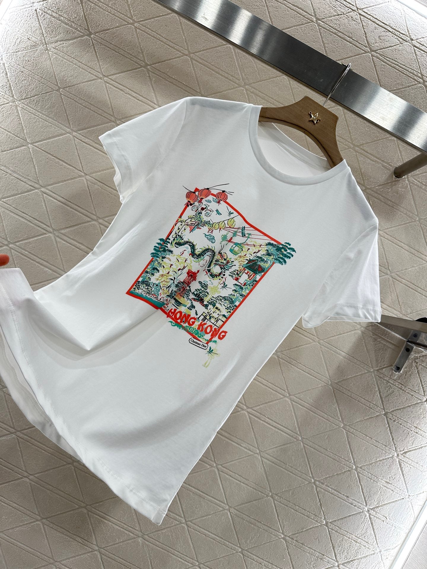 D*♥2025 new product Round neck printed T-shirt