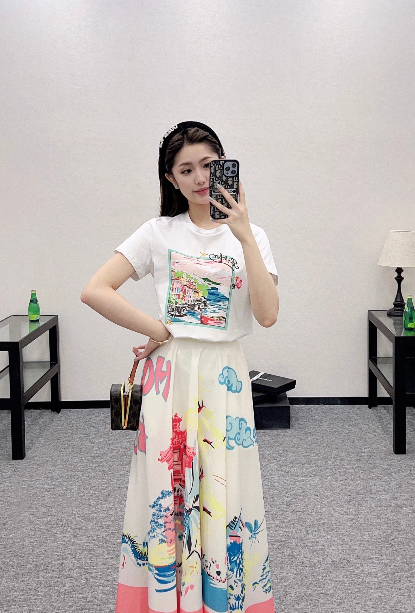 D*♥2025 new product Round neck printed T-shirt