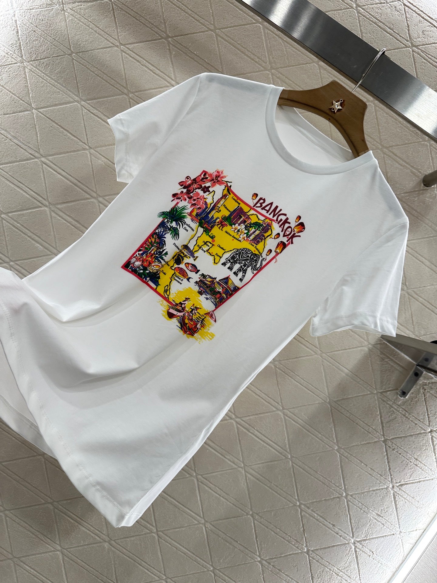 D*♥2025 new product Round neck printed T-shirt