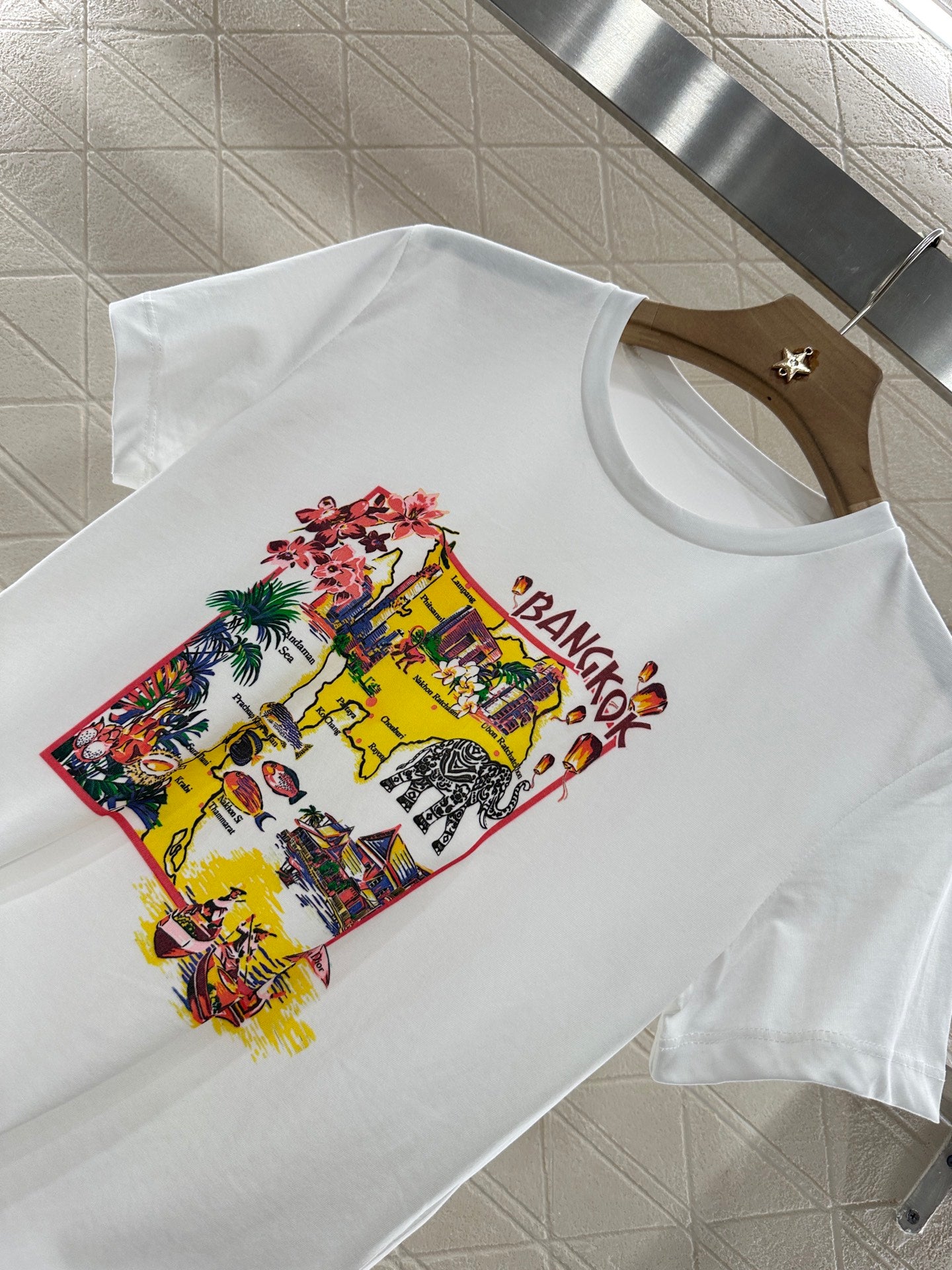 D*♥2025 new product Round neck printed T-shirt