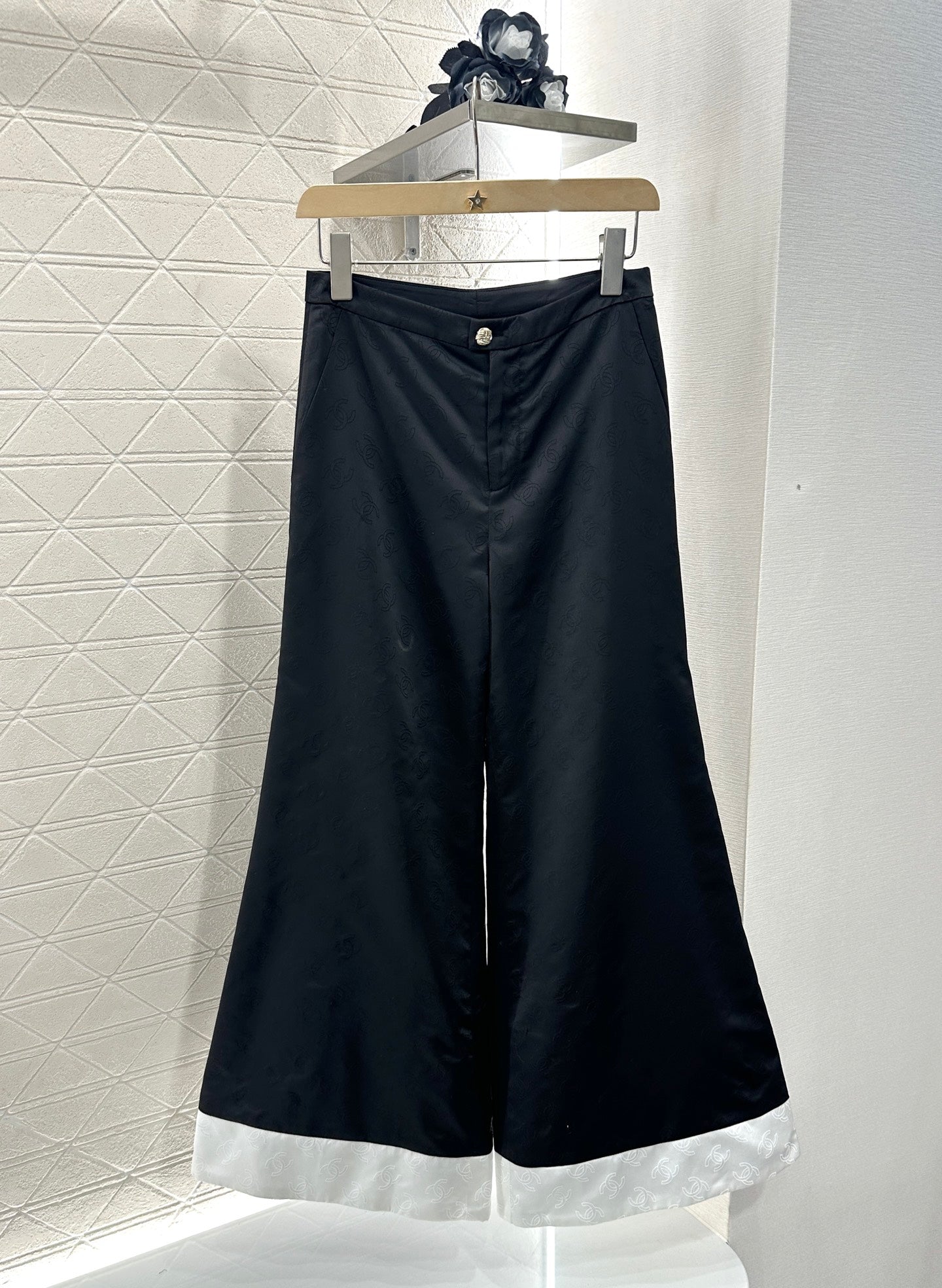 C*♥2025 new products Wide-leg flared trousers