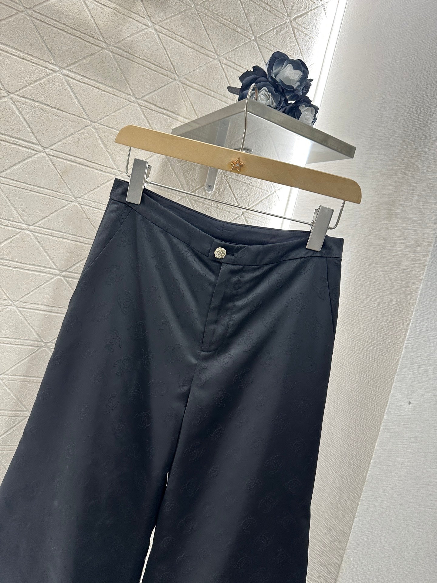 C*♥2025 new products Wide-leg flared trousers