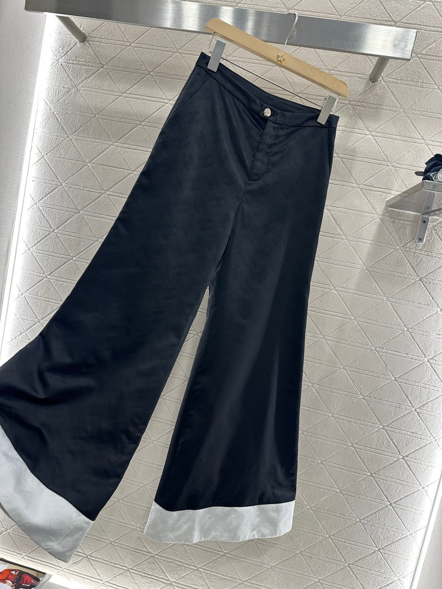 C*♥2025 new products Wide-leg flared trousers