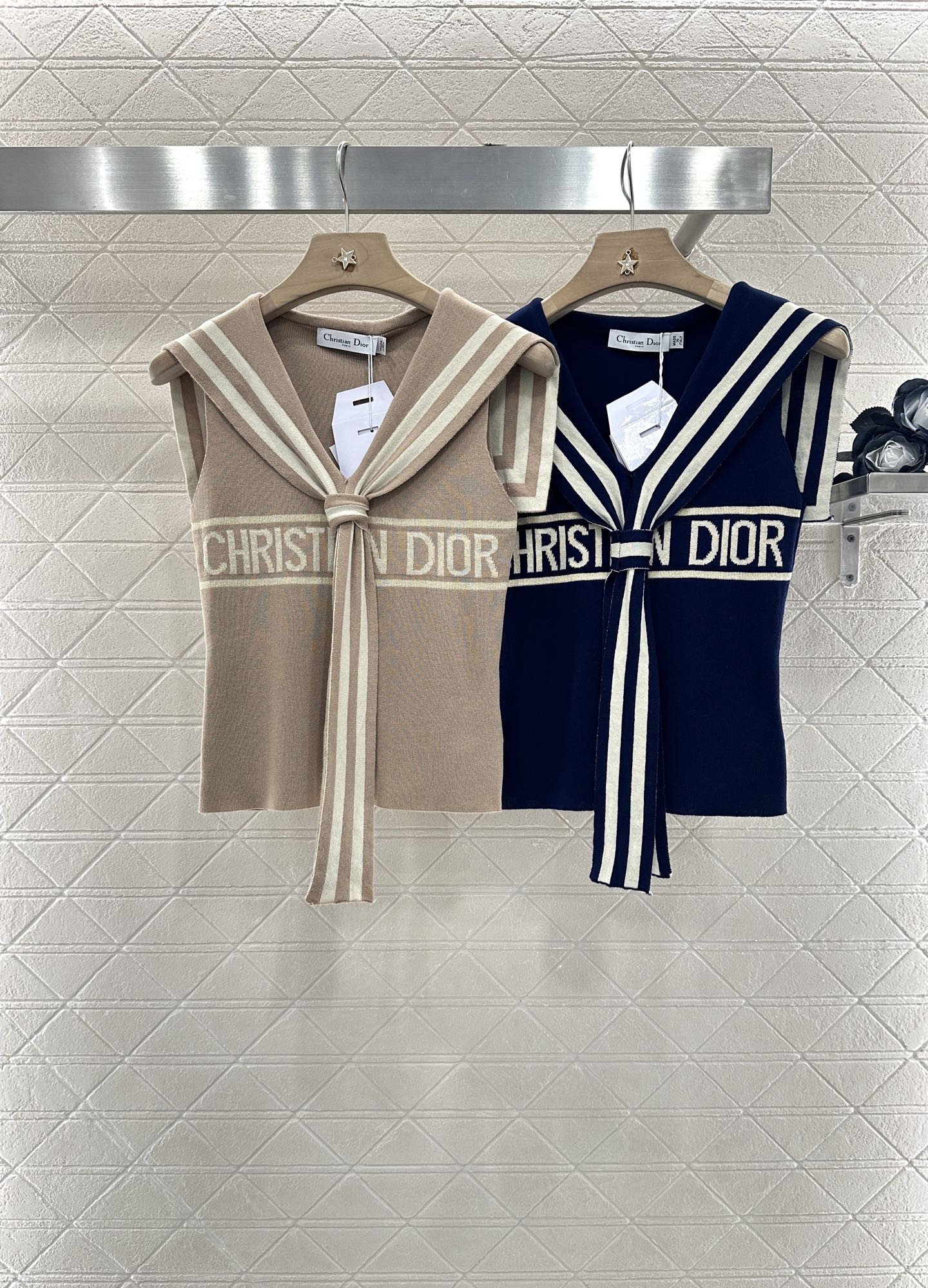 D*♥2025 new product Shawl knitted vest