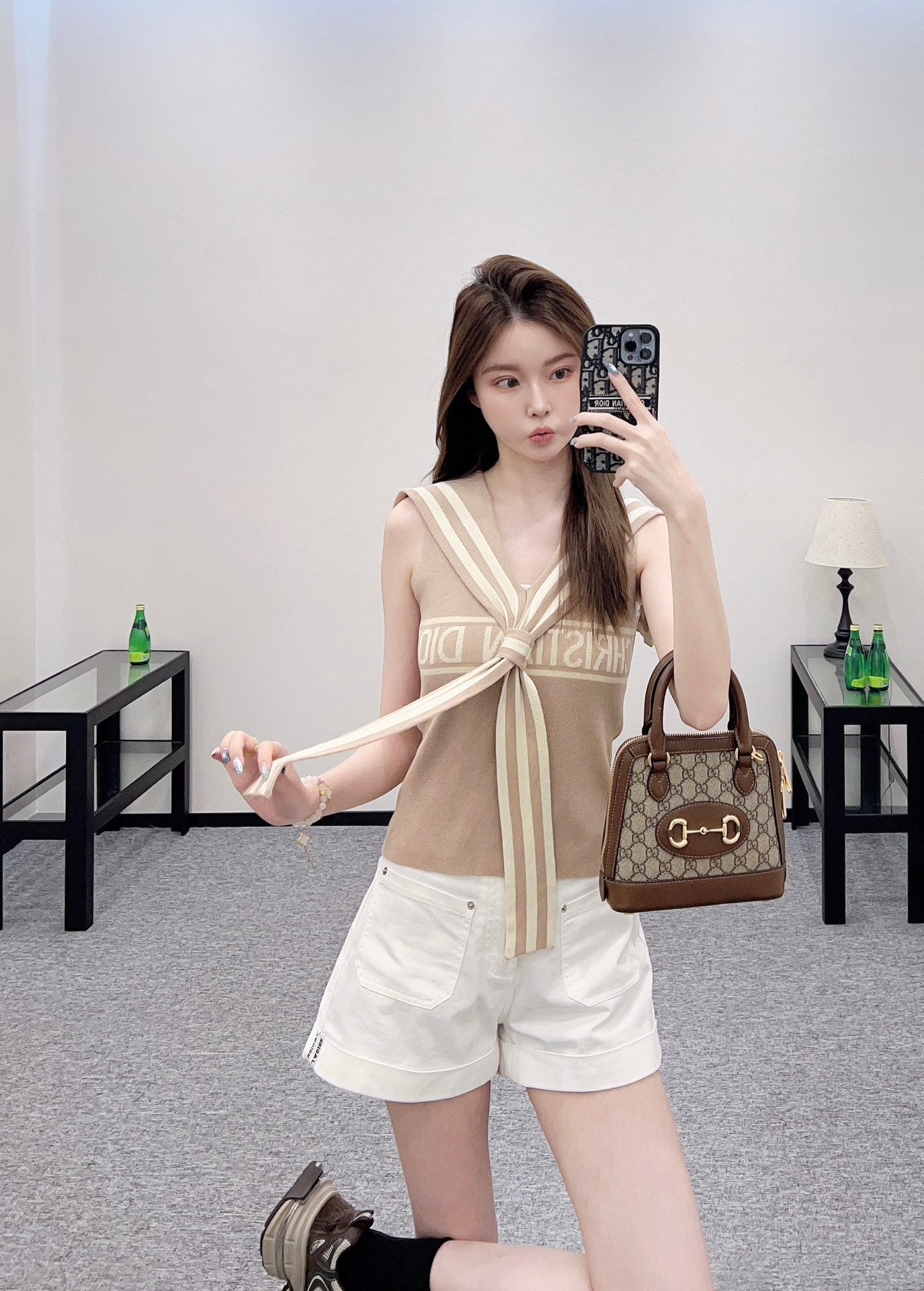 D*♥2025 new product Shawl knitted vest