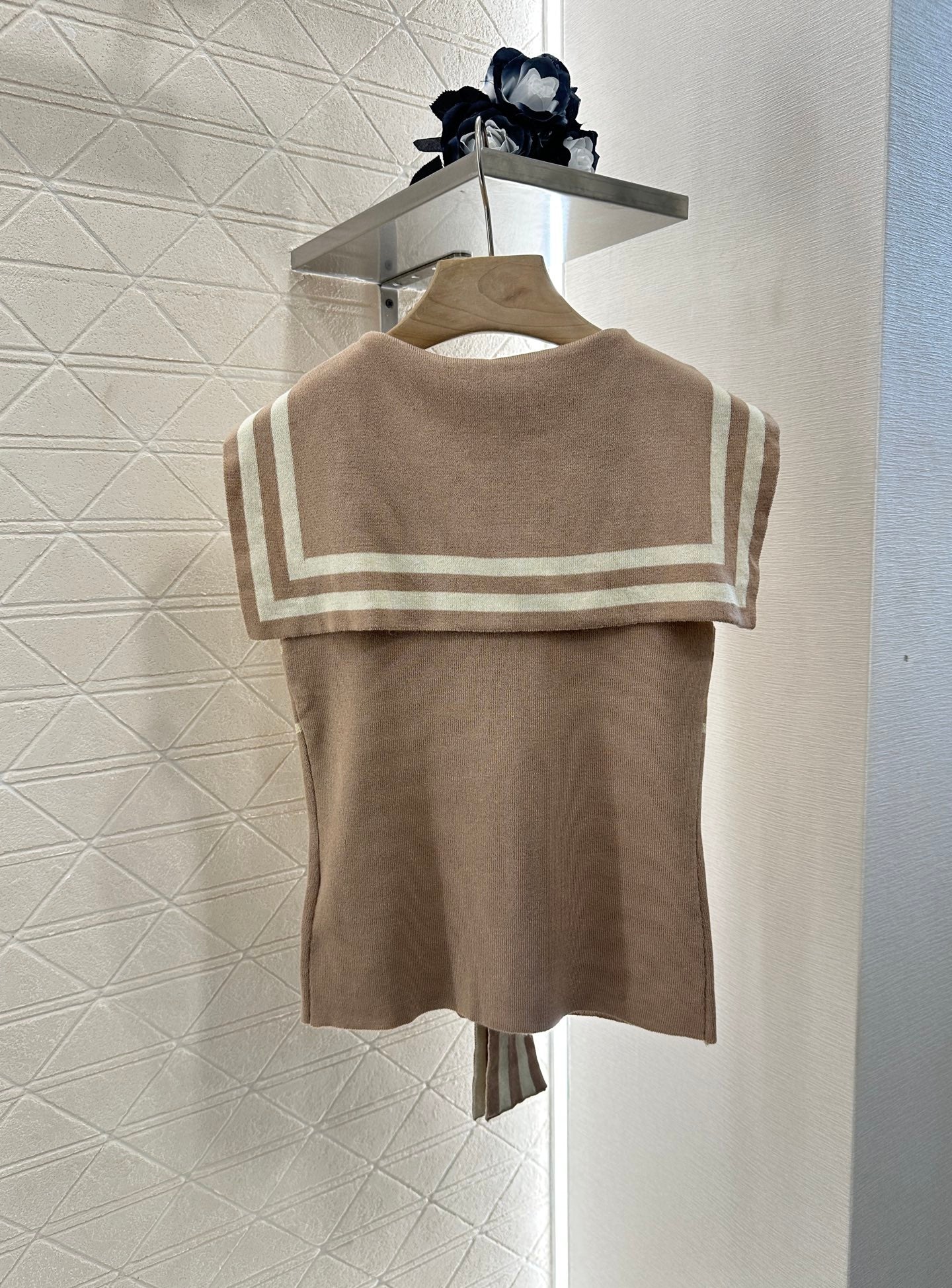 D*♥2025 new product Shawl knitted vest