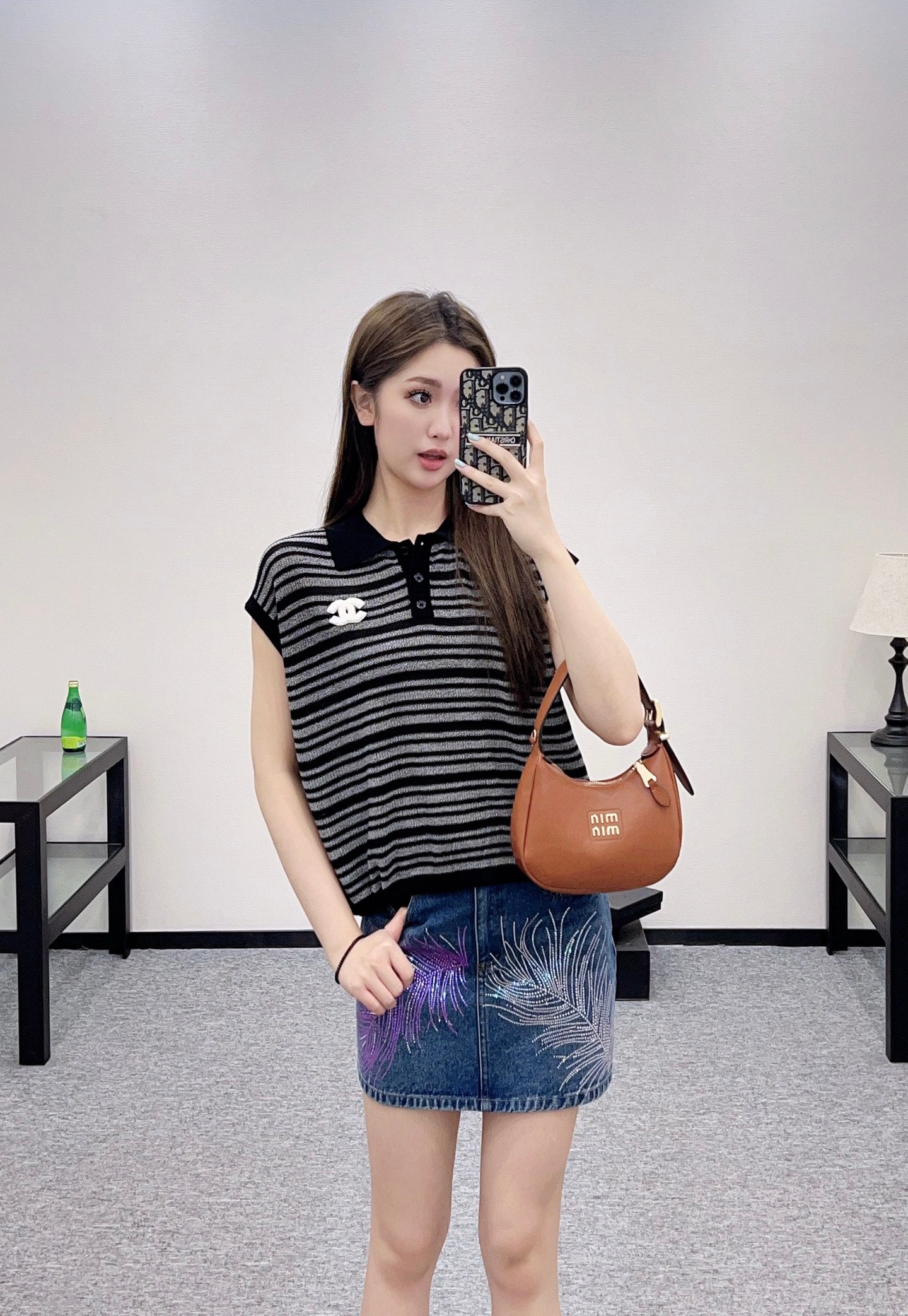 C*♥2025 new product Knitted sleeveless vest