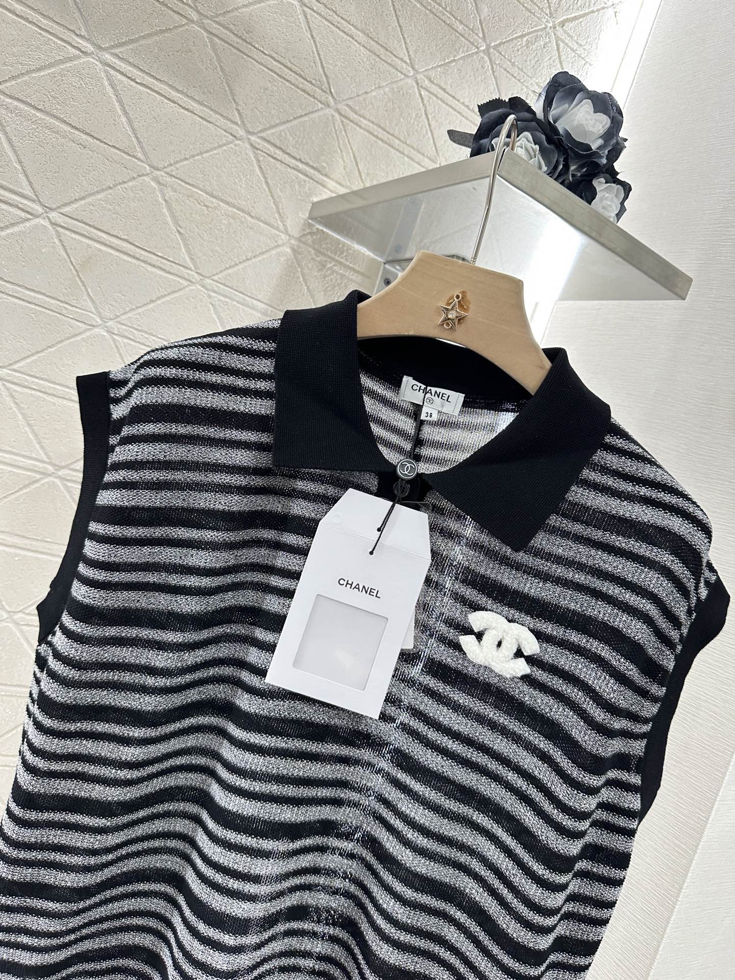 C*♥2025 new product Knitted sleeveless vest
