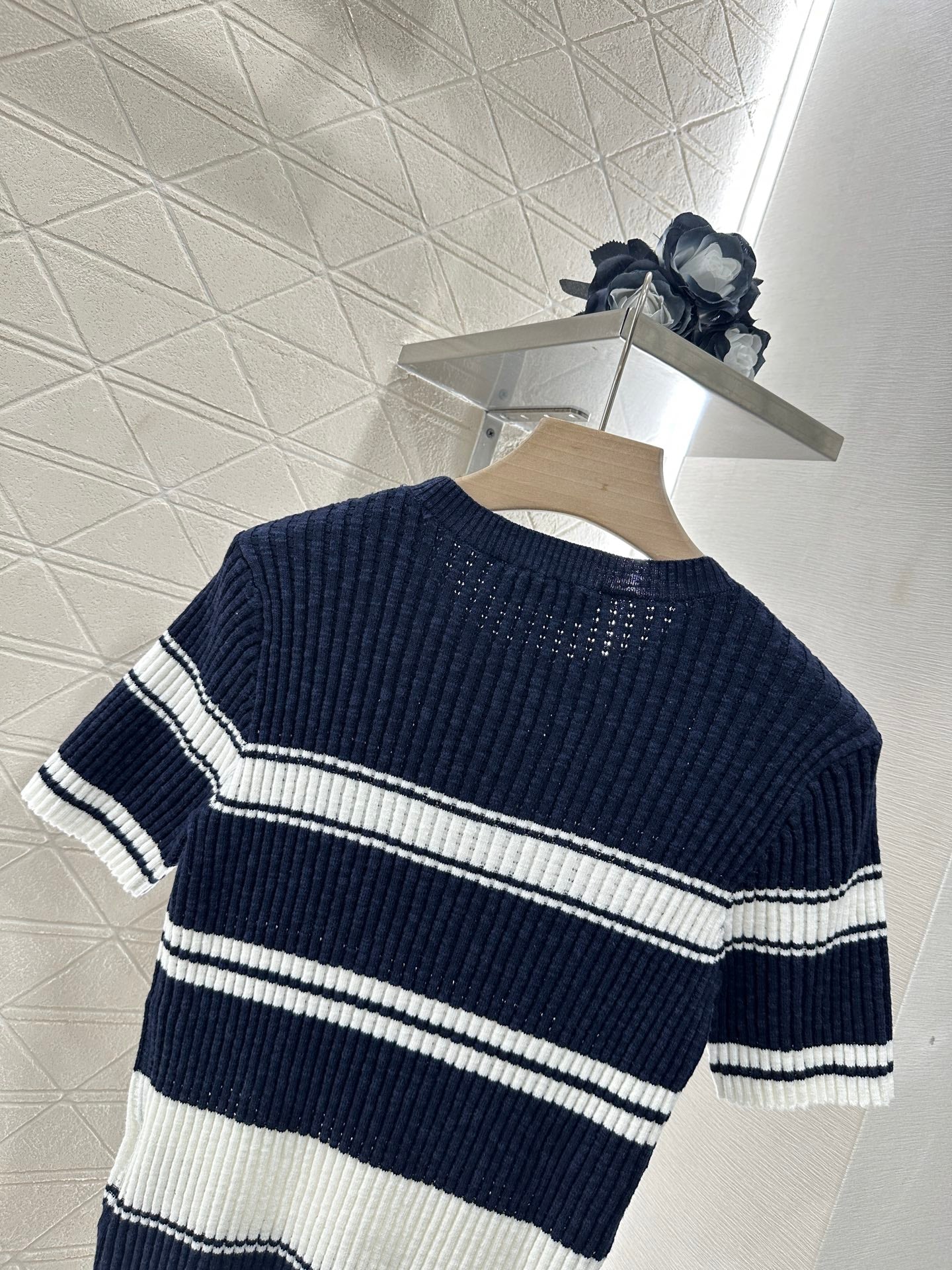 Mi*mi*♥2025 new products Knitted short sleeves