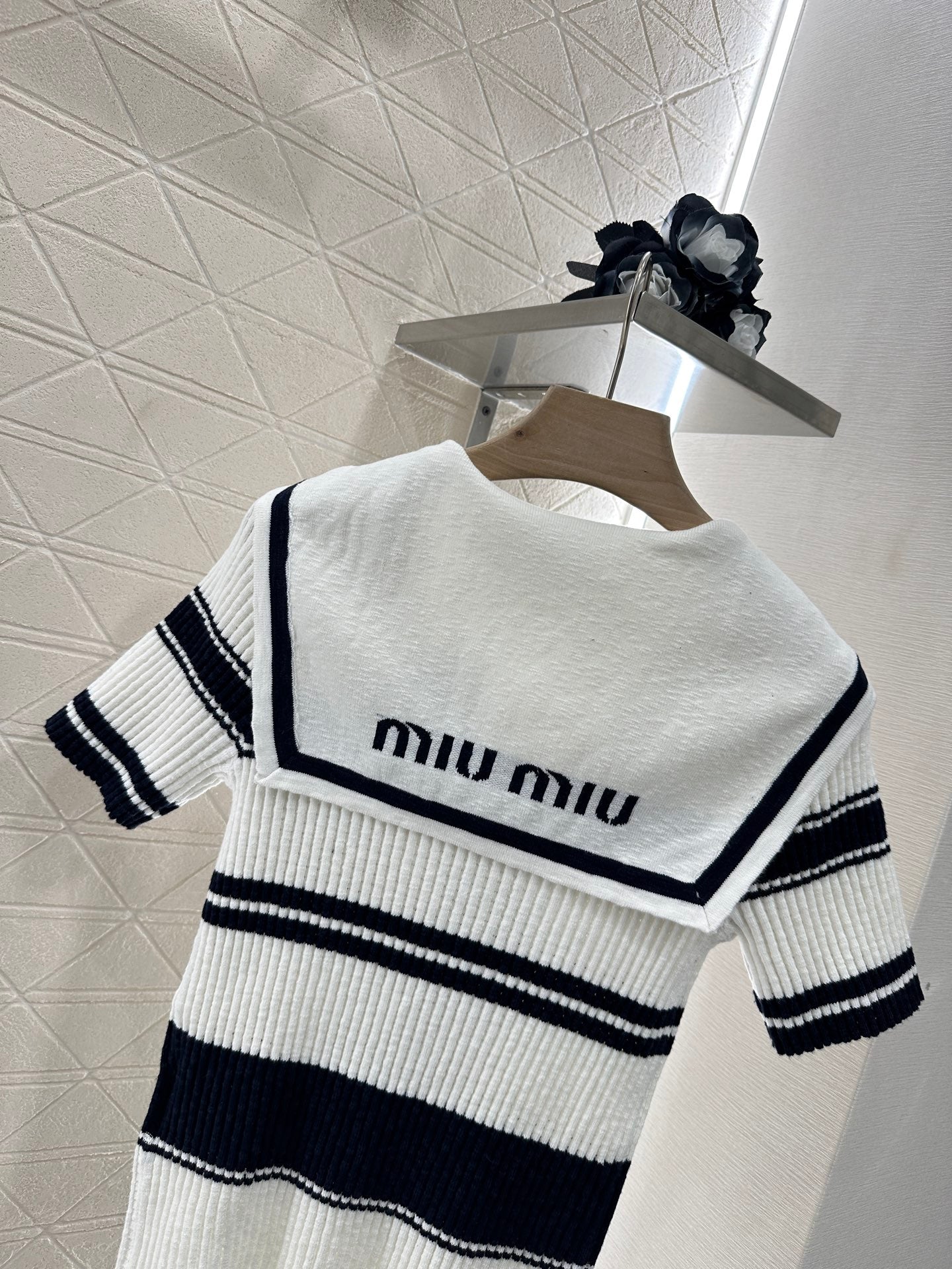 Mi*mi*♥2025 new products Knitted T-shirt