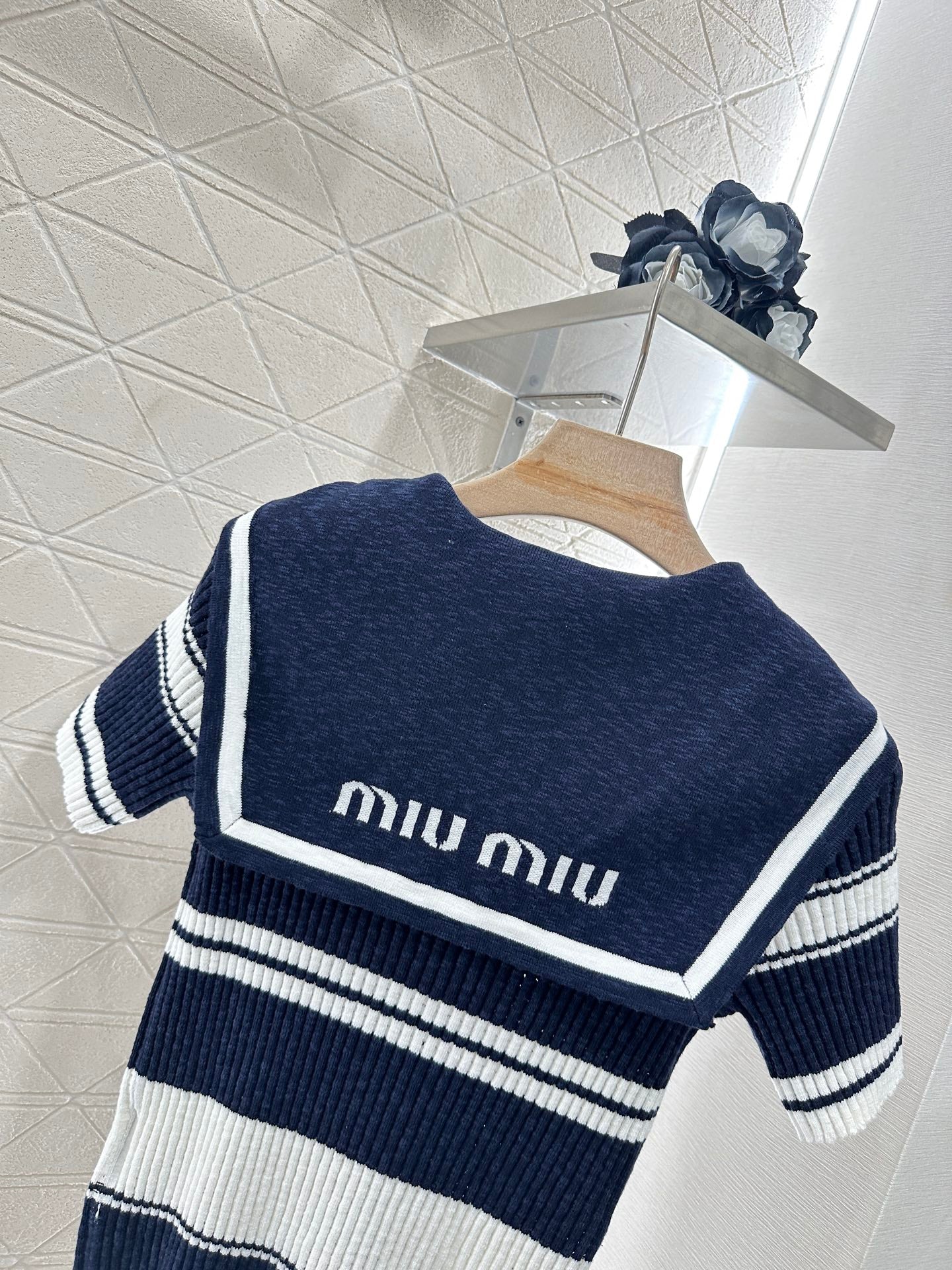 Mi*mi*♥2025 new products Knitted T-shirt