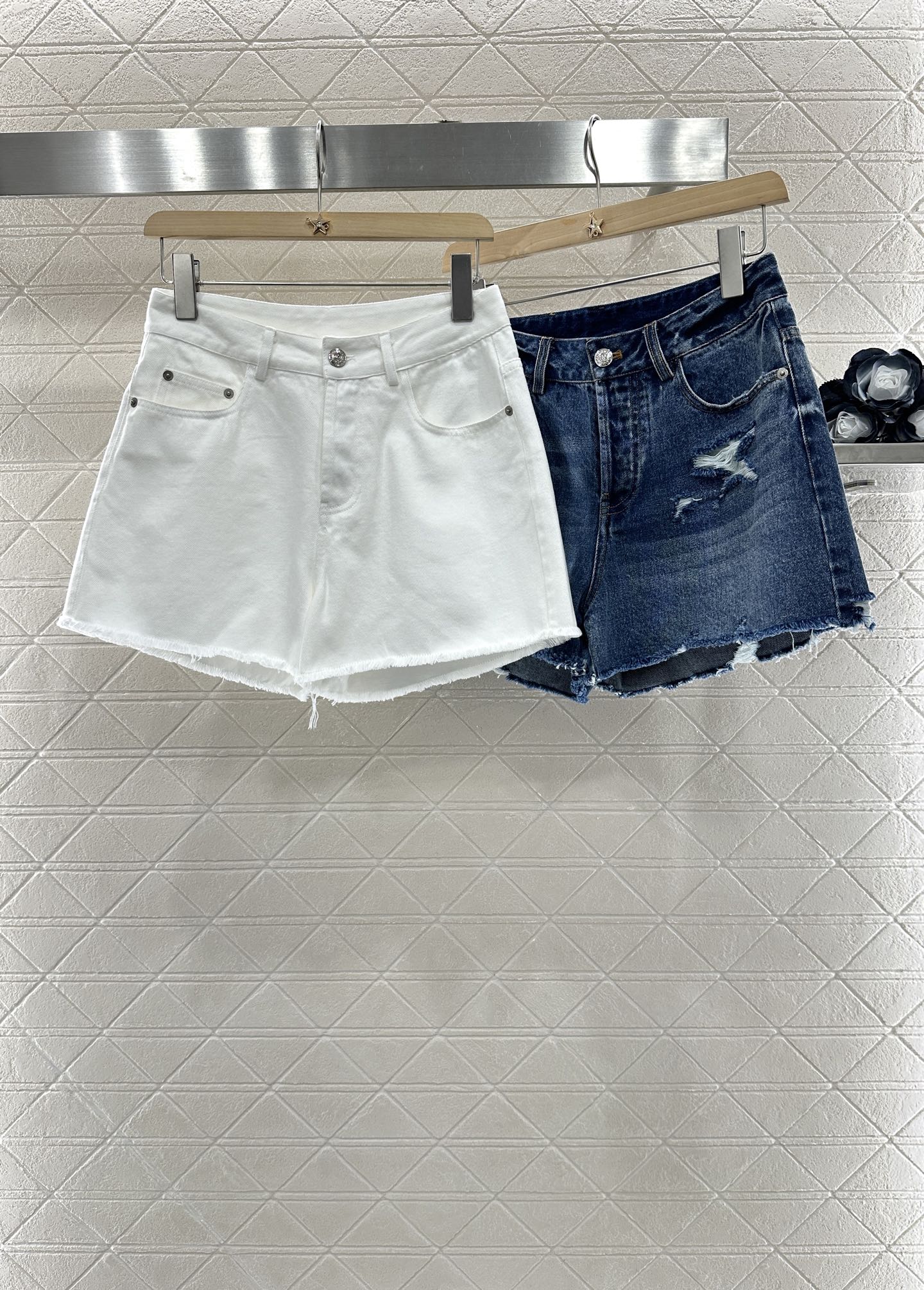 M*♥2025 new products Denim shorts
