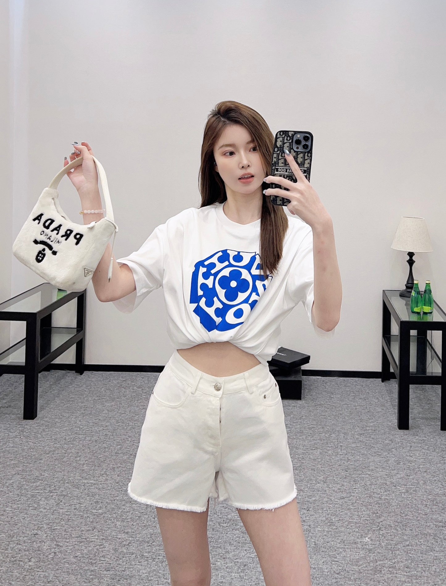 M*♥2025 new products Denim shorts