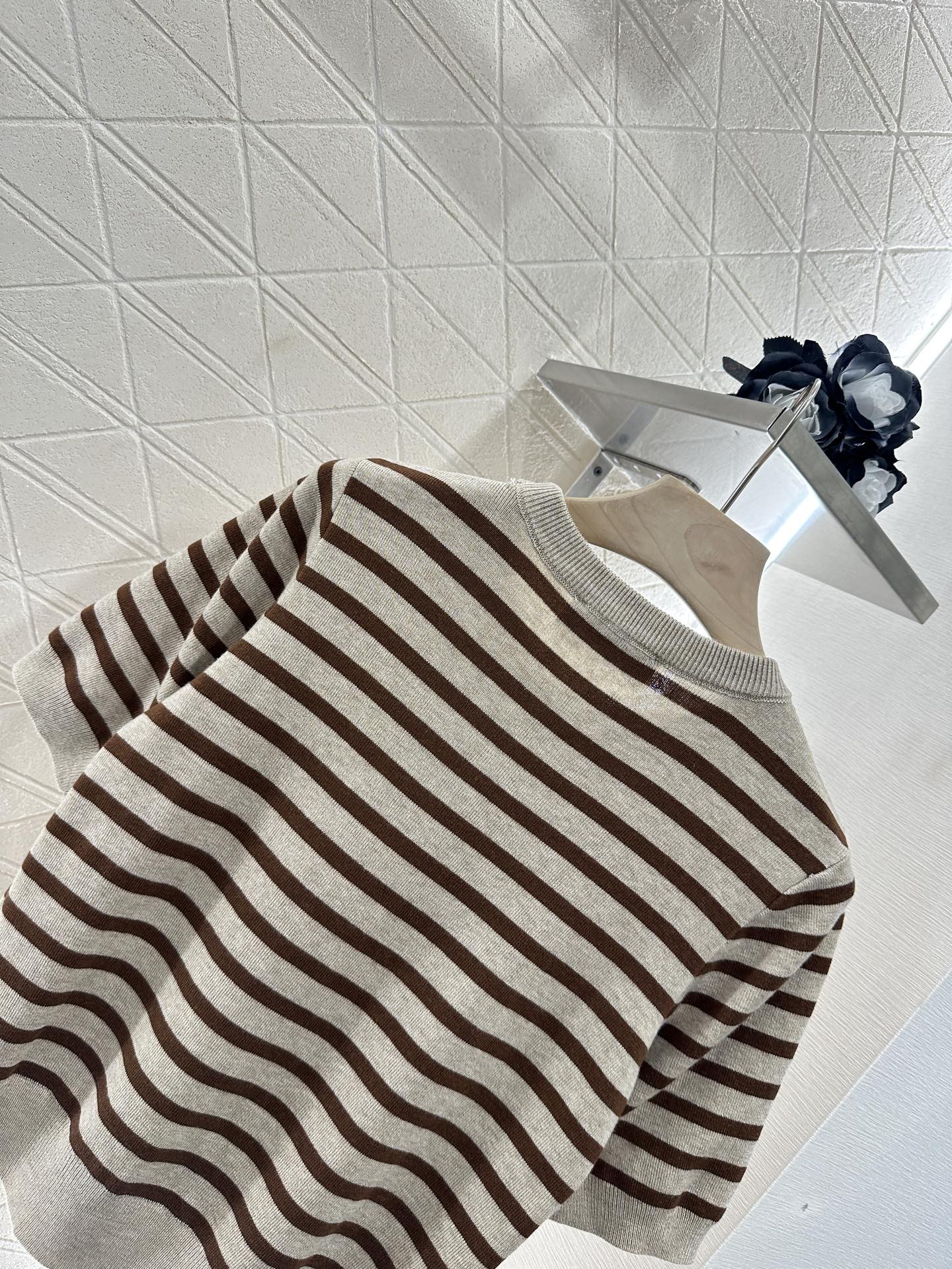 Mi*mi*♥2025 new products Knitted short sleeves