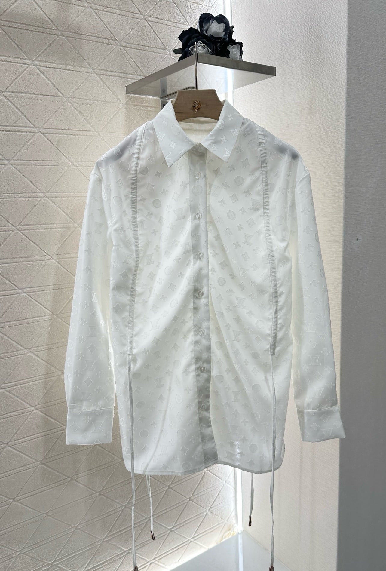 Louis *♥2025 new product Long-sleeved shorts suit